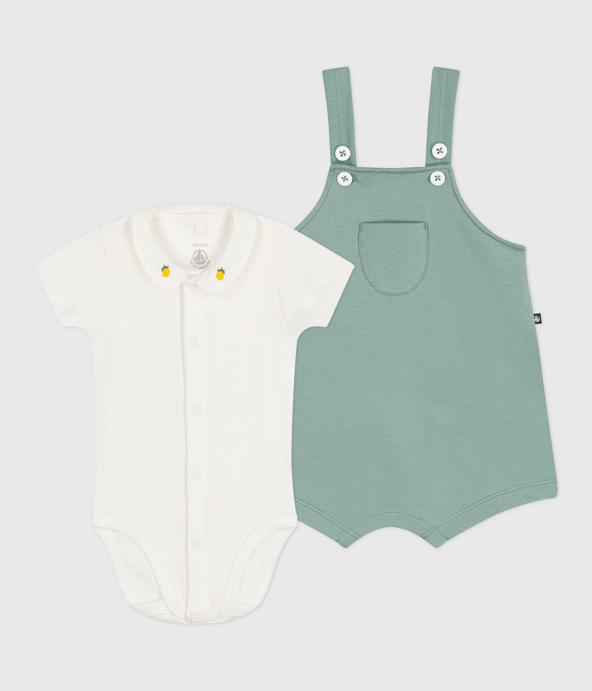 ensemble-naissance-salopette-et-body-brodé-en-coton-uni