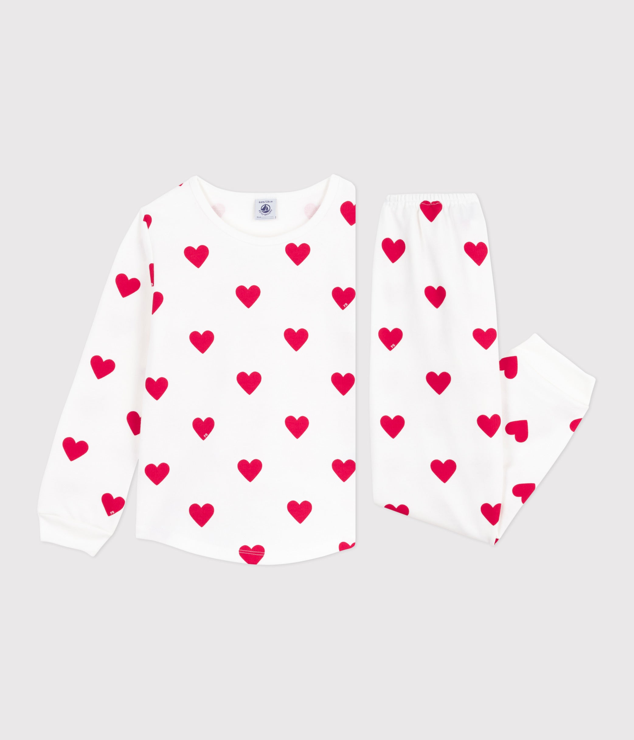 pyjama-cœur-en-molleton-enfant