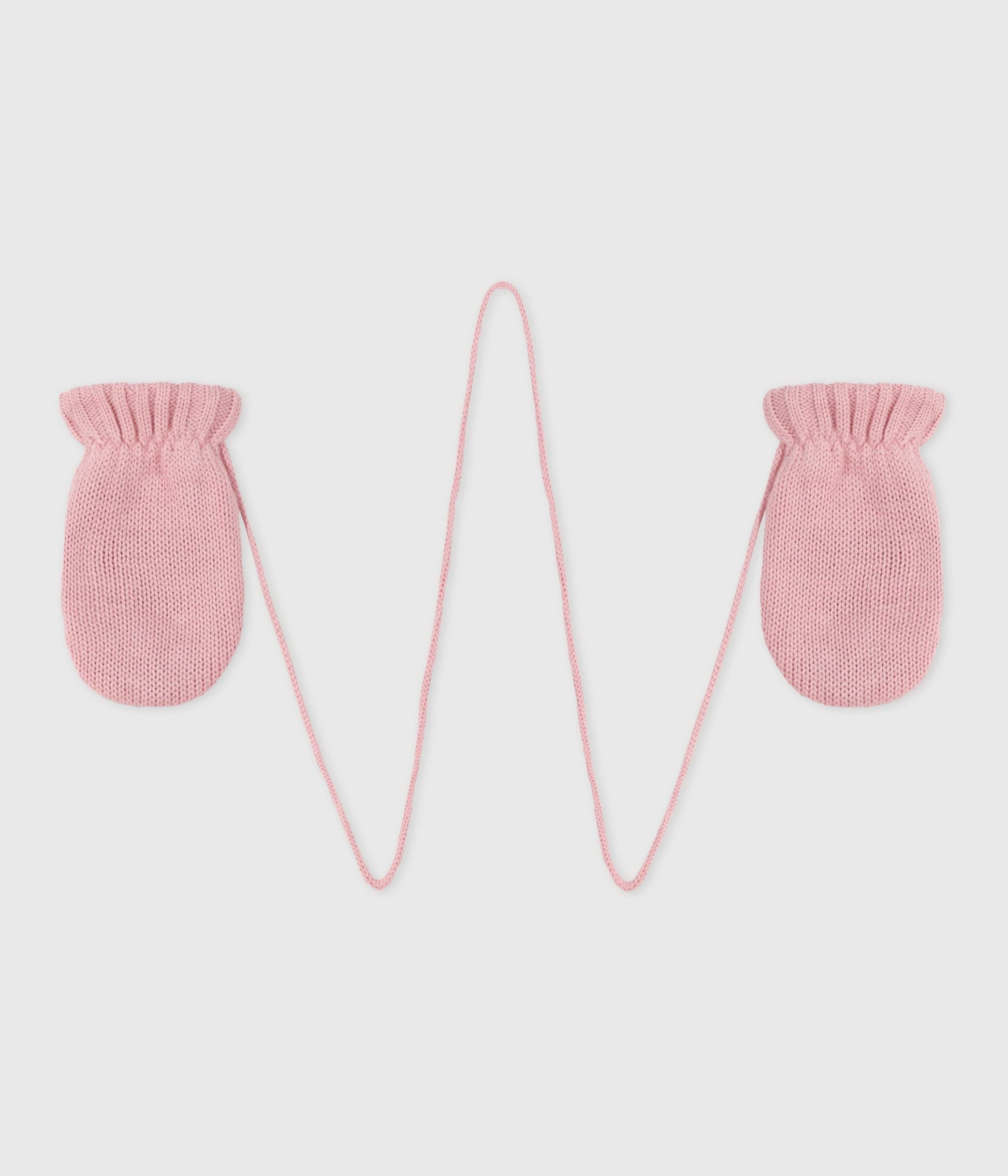 babies-knitted-mittens-lined-in-polar-fleece