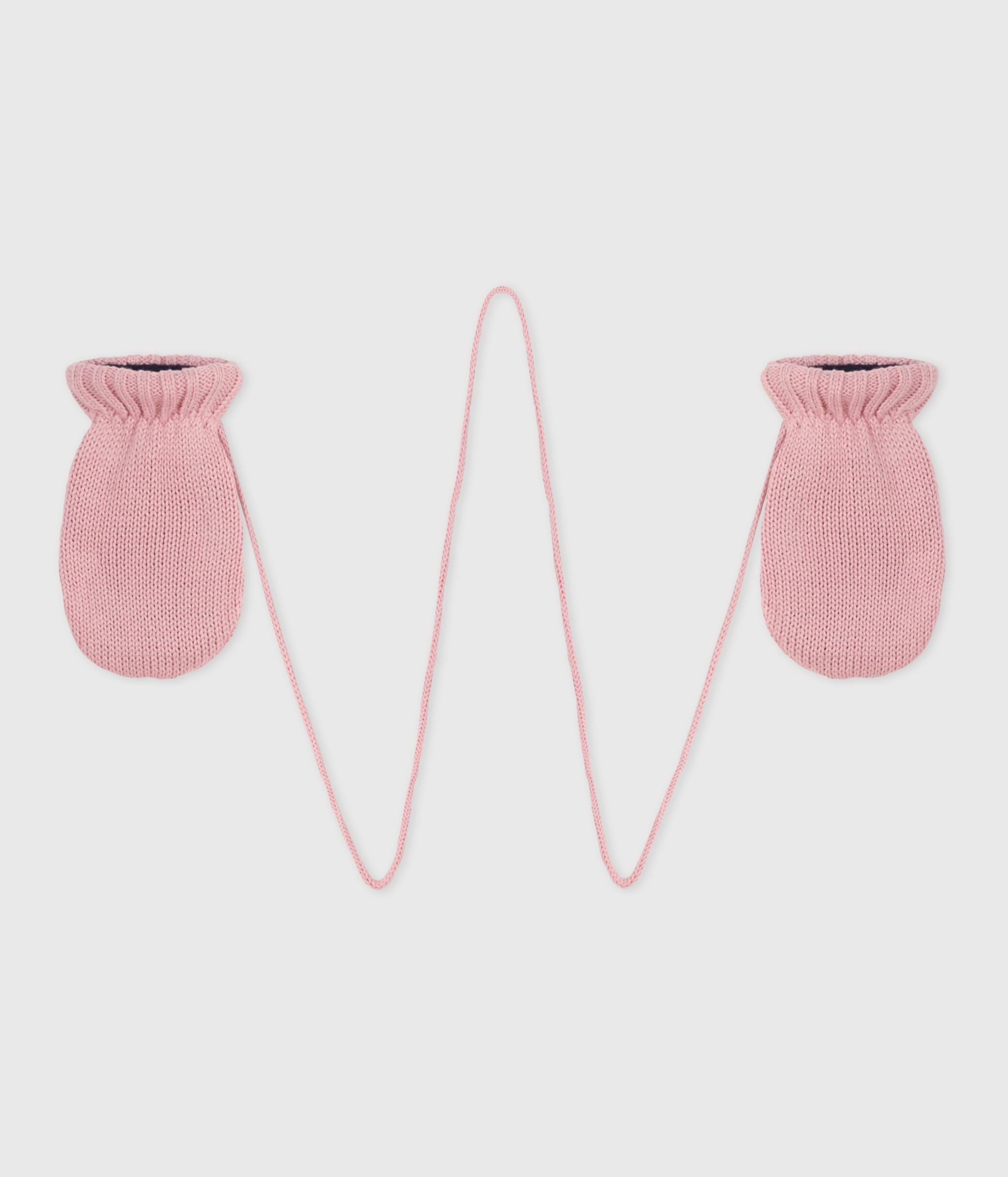 babies-knitted-mittens-lined-in-polar-fleece