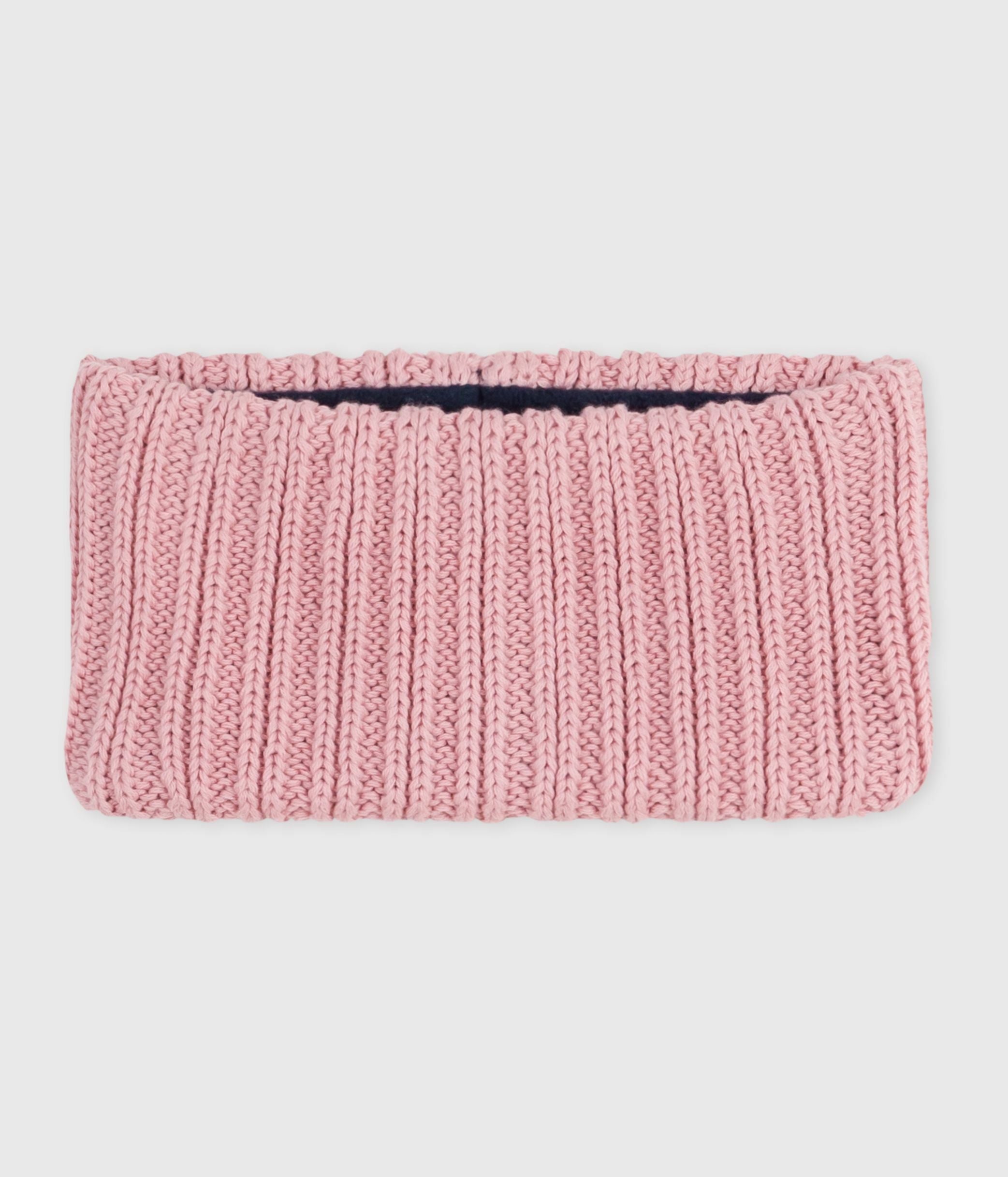 snood-bébé-en-tricot-doublé-en-polaire