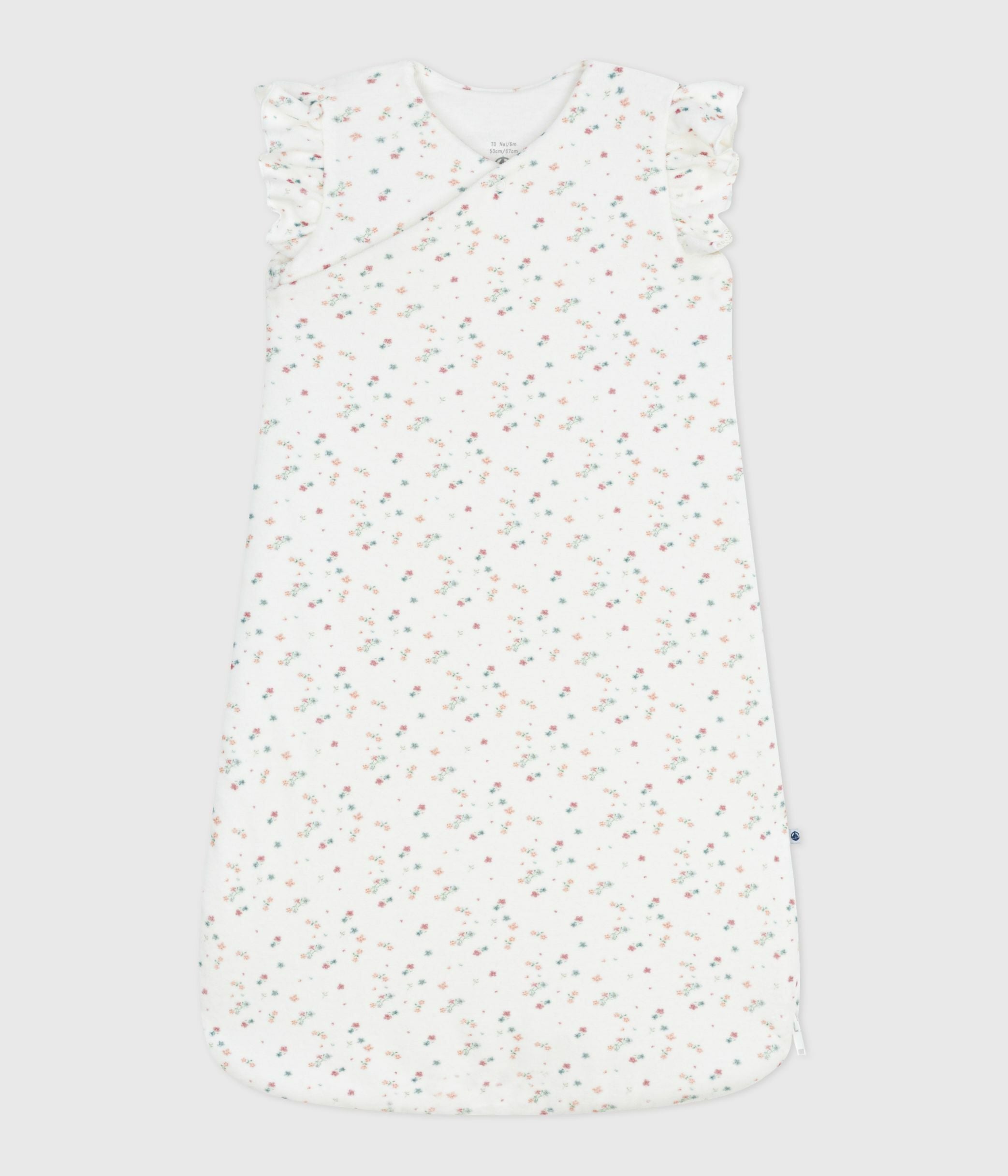 gigoteuse-tog-3-bébé-en-velours-imprimé-fleuri