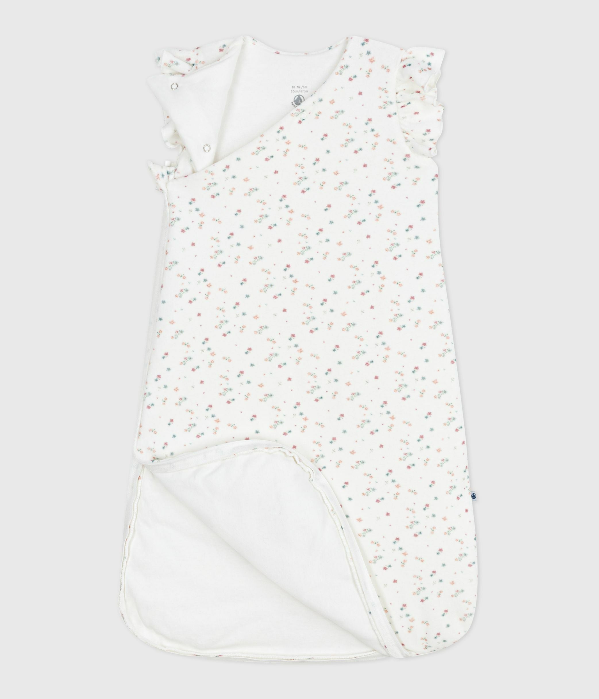 gigoteuse-tog-3-bébé-en-velours-imprimé-fleuri