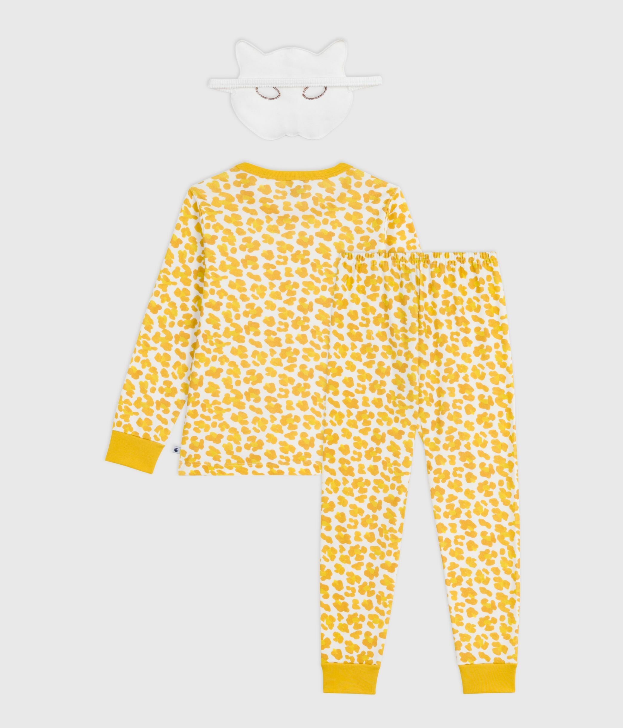 pyjama-déguisement-enfant-en-coton-imprimé-léopard