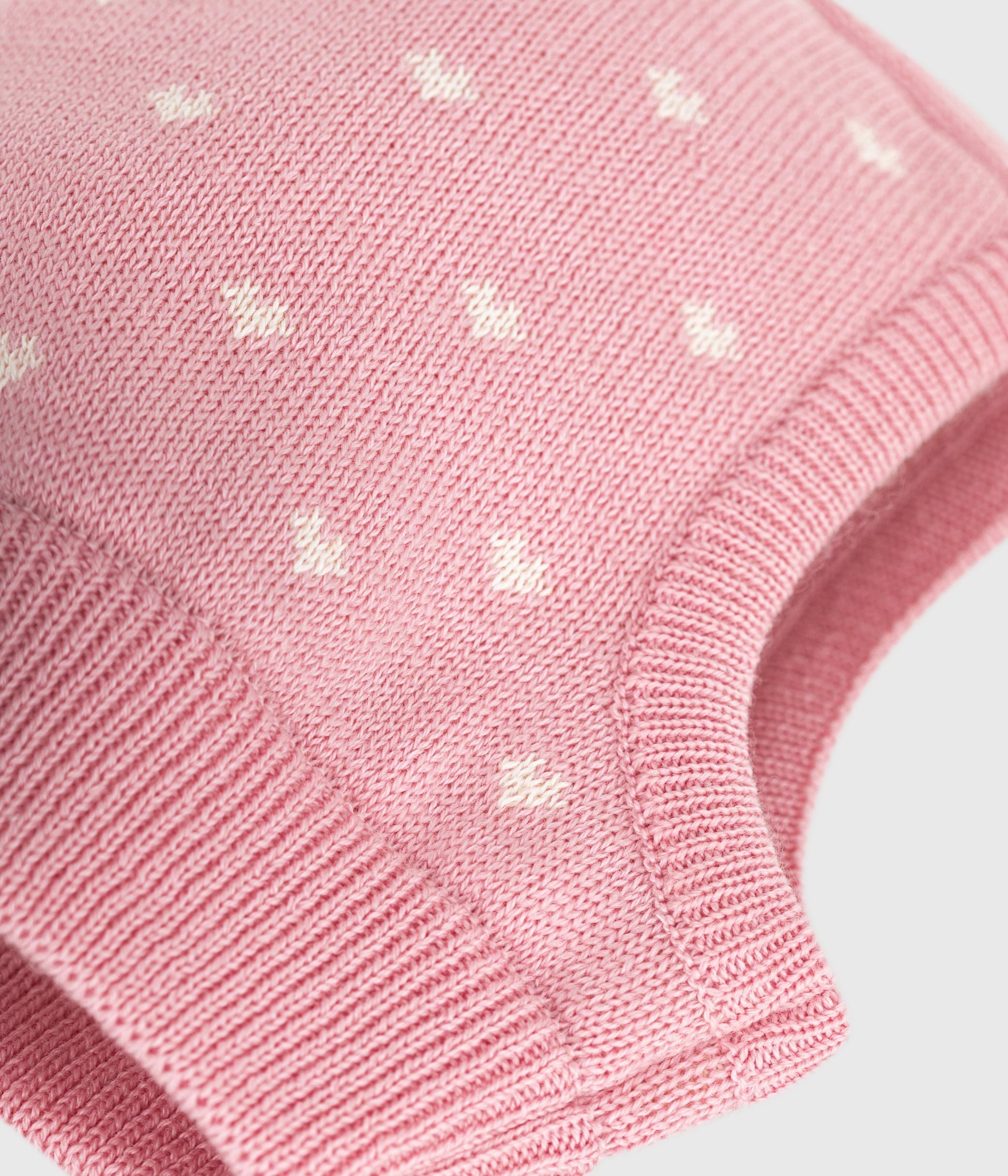 cagoule-bébé-cœurs-en-laine-et-coton