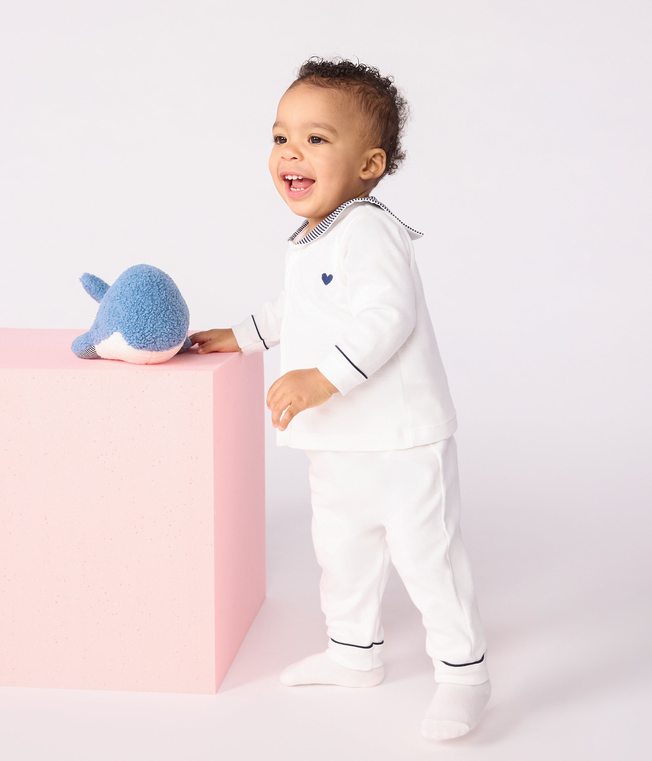 pyjama-2-pièces-bébé-avec-col-marin