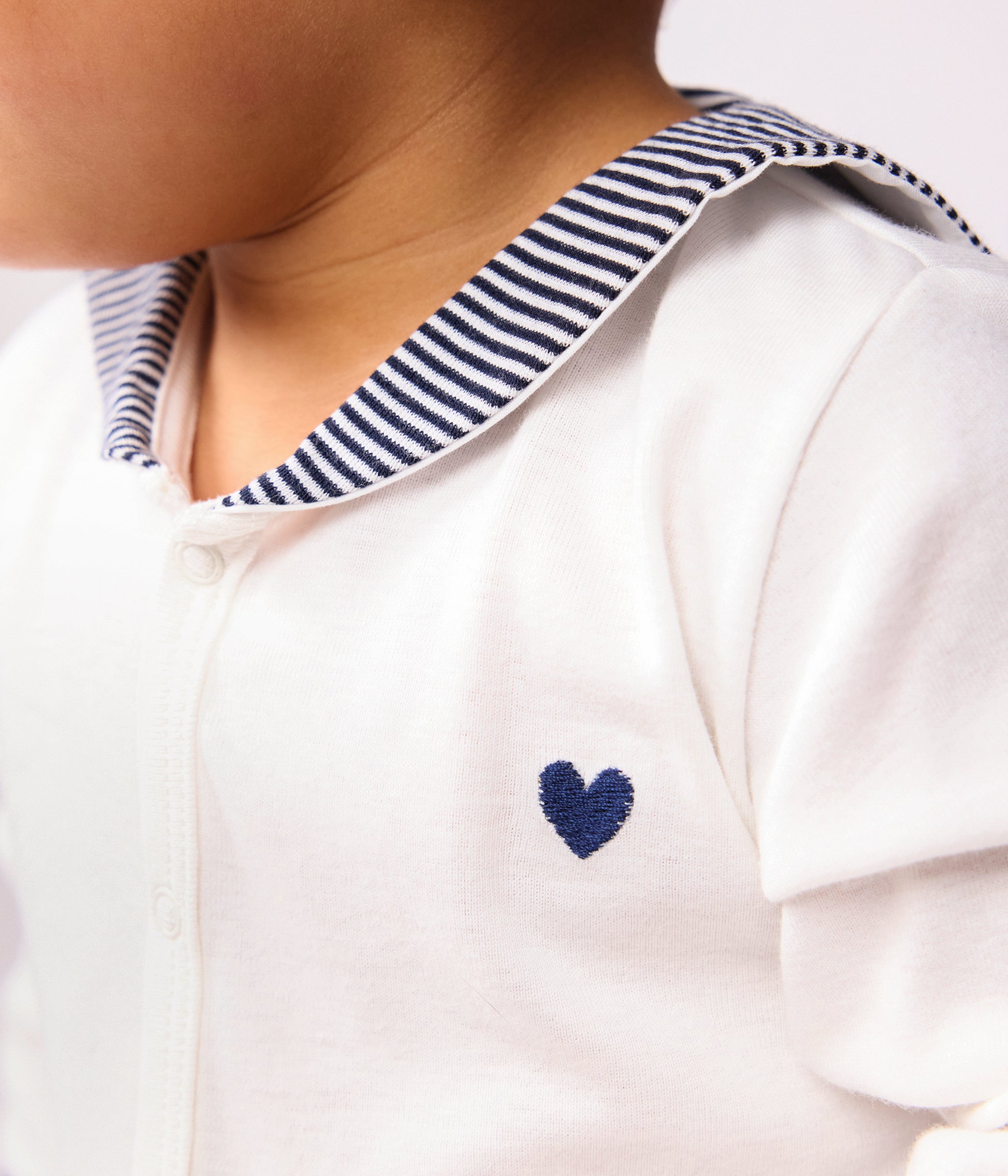 pyjama-2-pièces-bébé-avec-col-marin