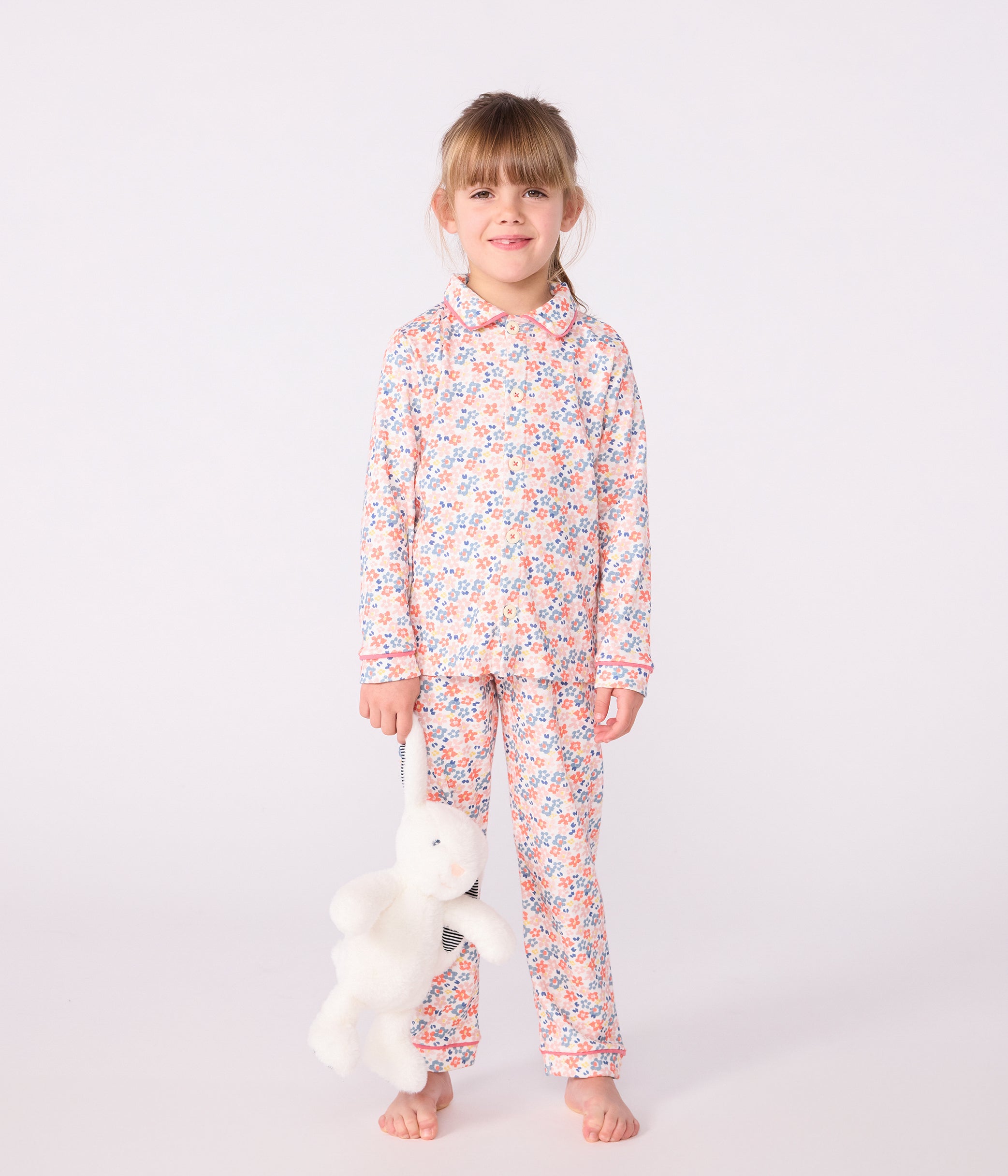 pyjama-boutonné-enfant-en-coton-imprimé