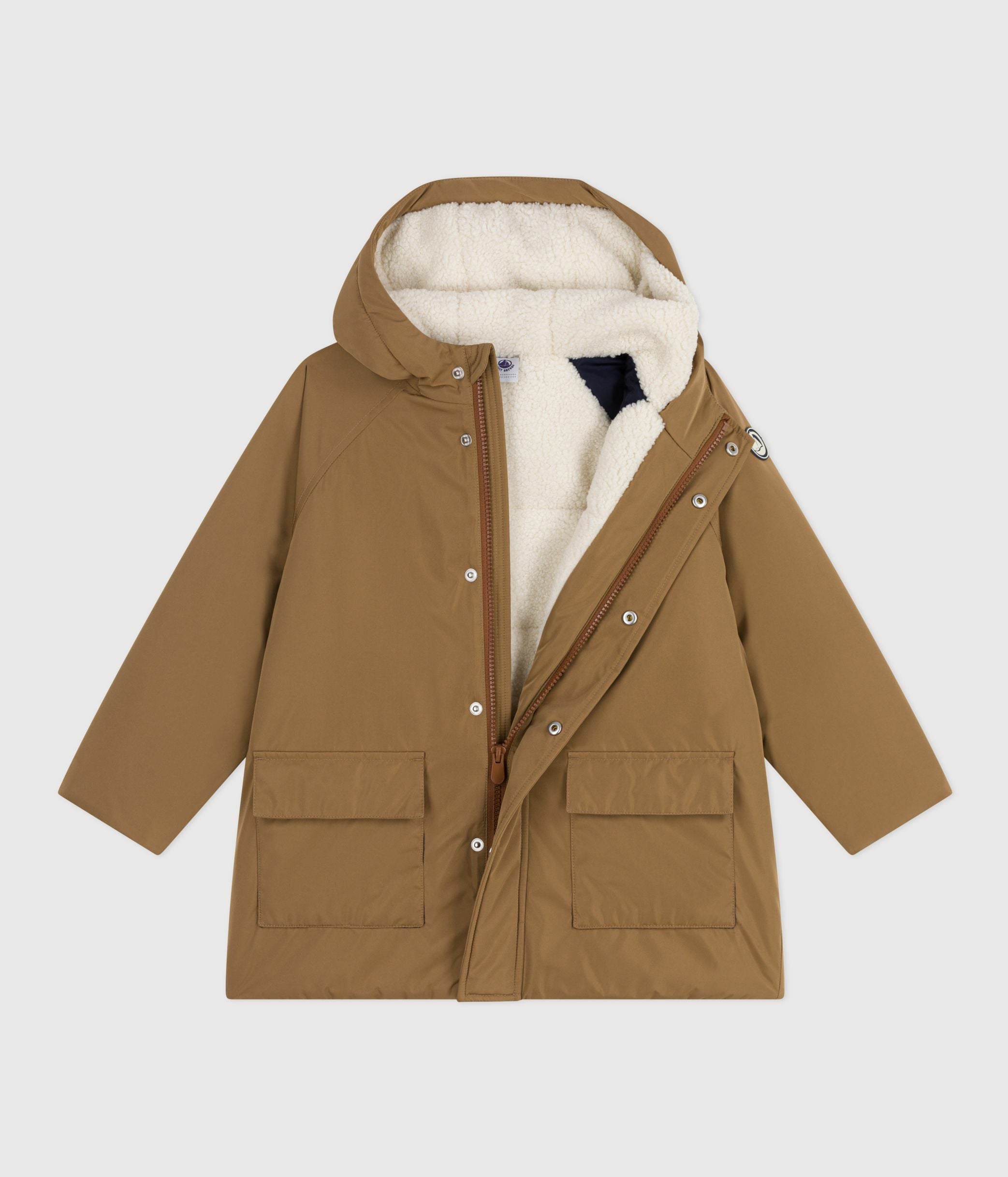 parka-enfant-mi-longue-unie