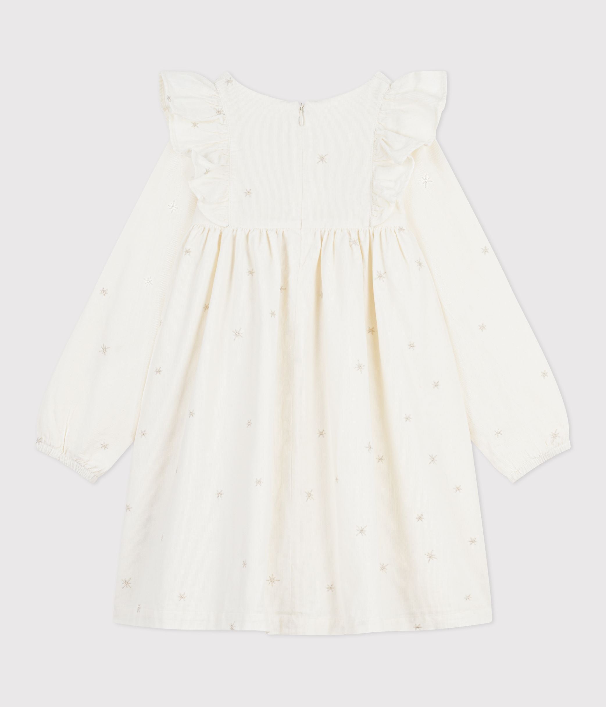 robe-enfant-manches-longues-en-velours-unie