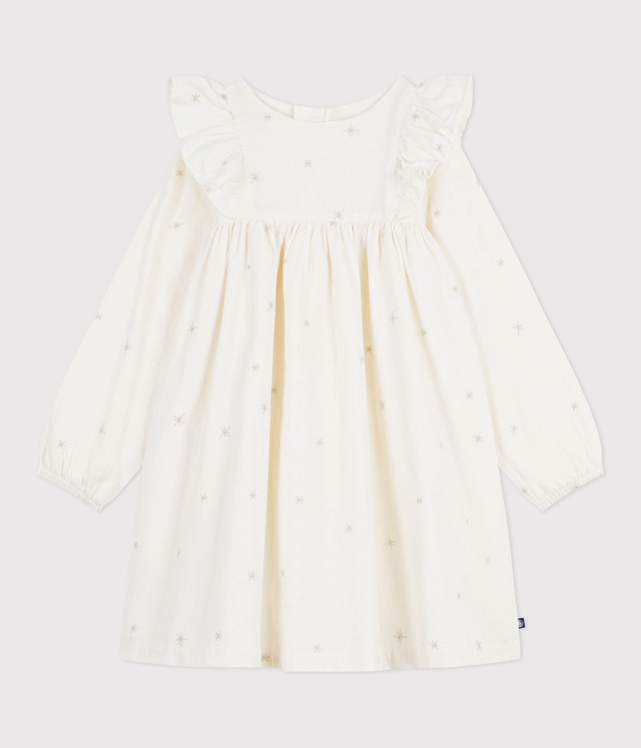 robe-enfant-manches-longues-en-velours-unie