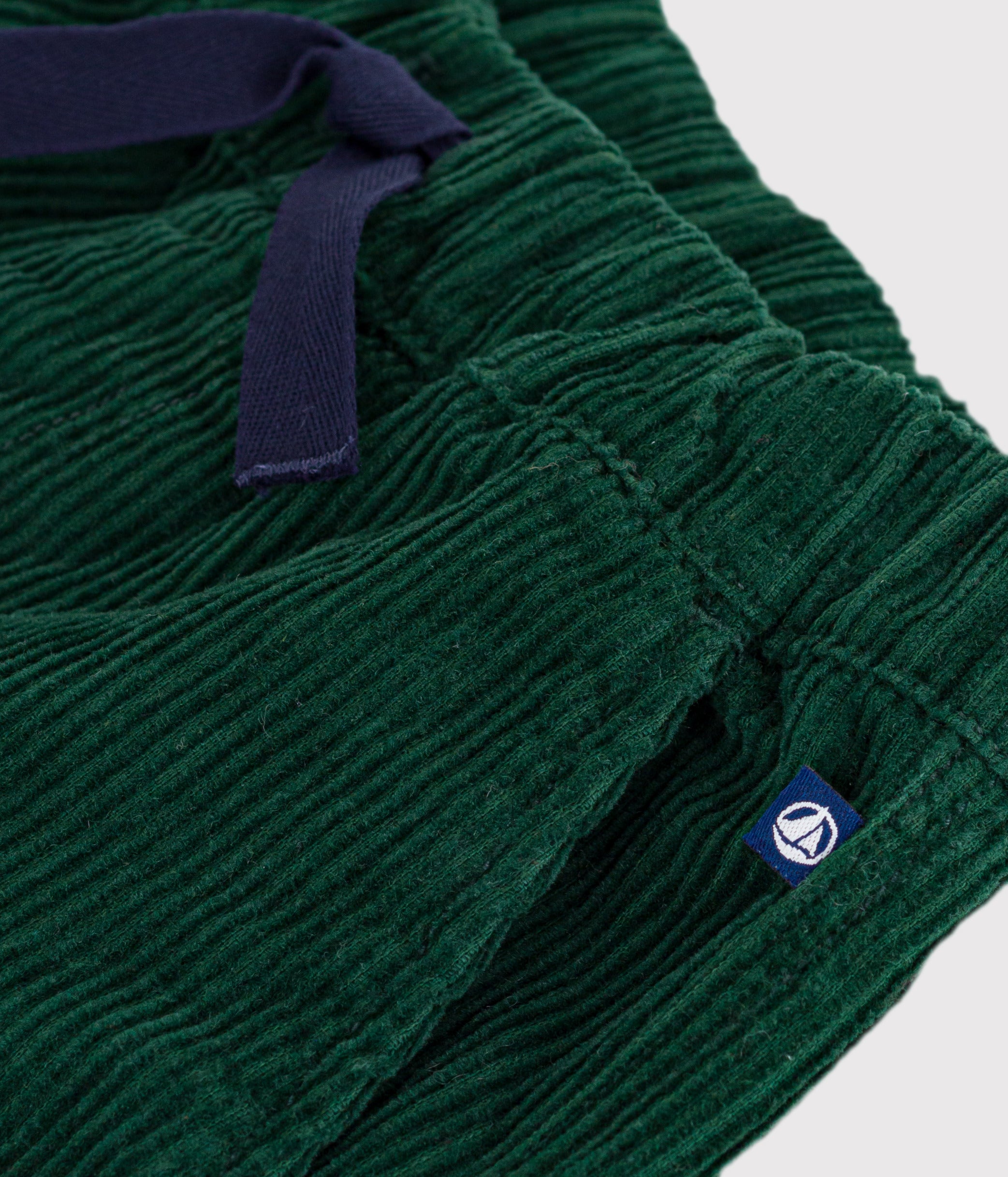 pantalon-cargo-enfant-en-velours-uni
