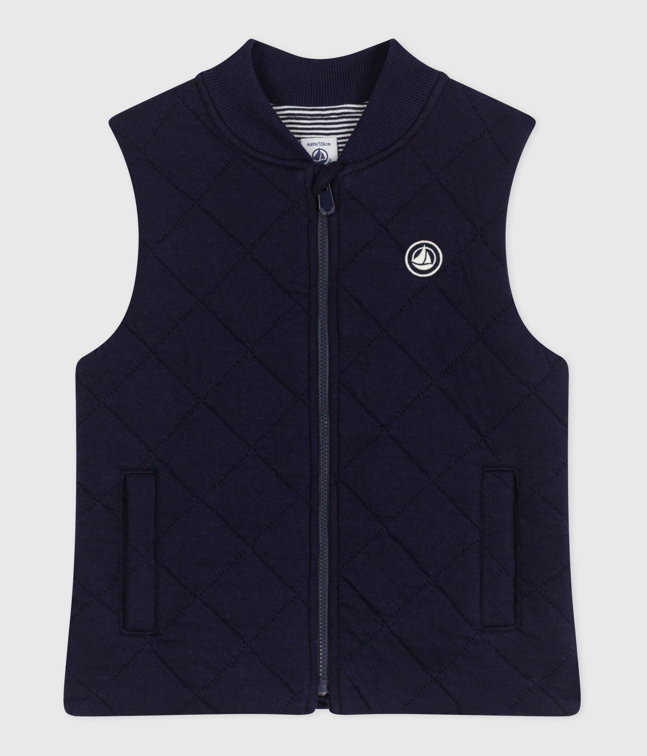 gilet-enfant-en-coton-sans-manche-uni
