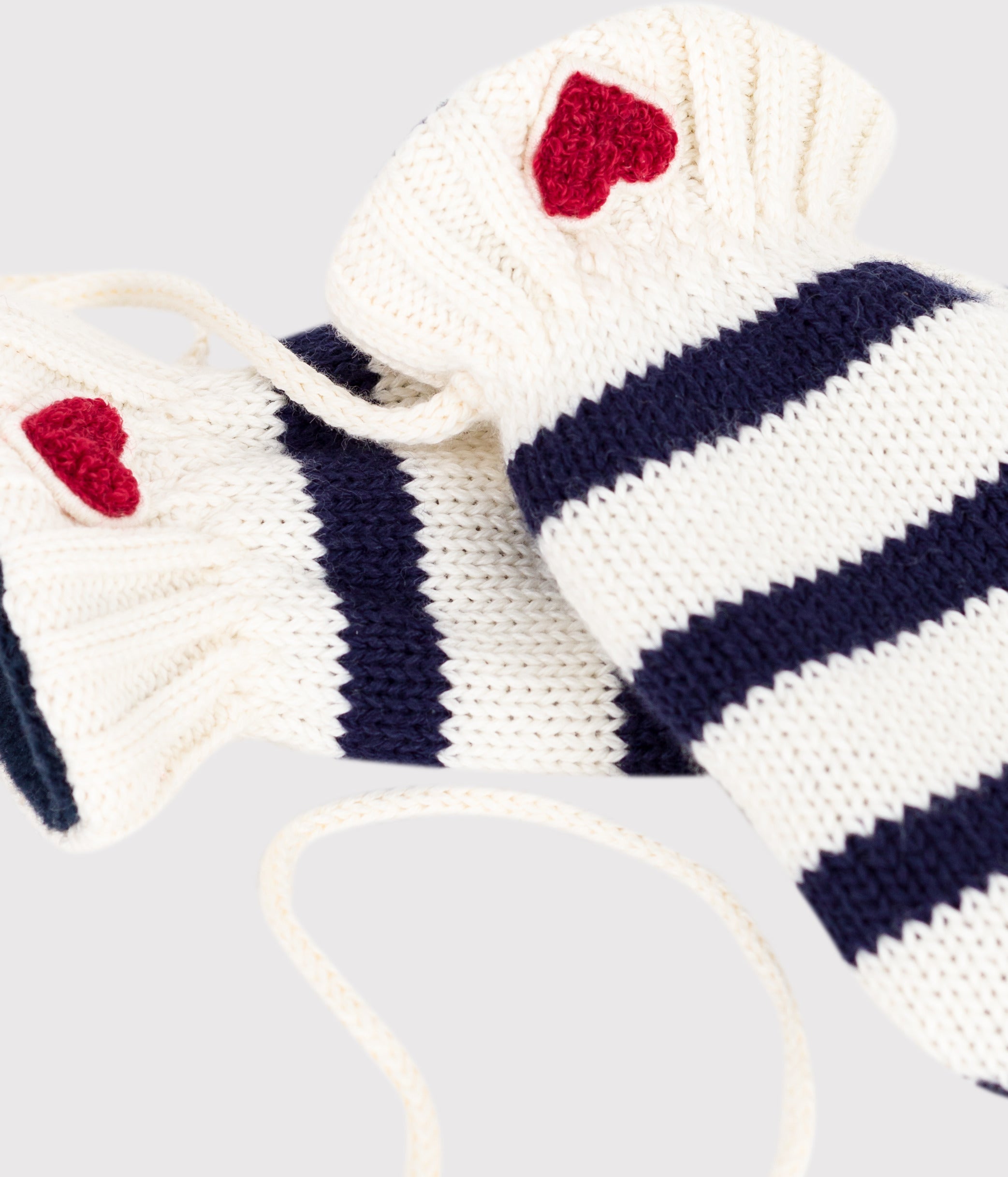 moufles-bébé-en-tricot-rayés