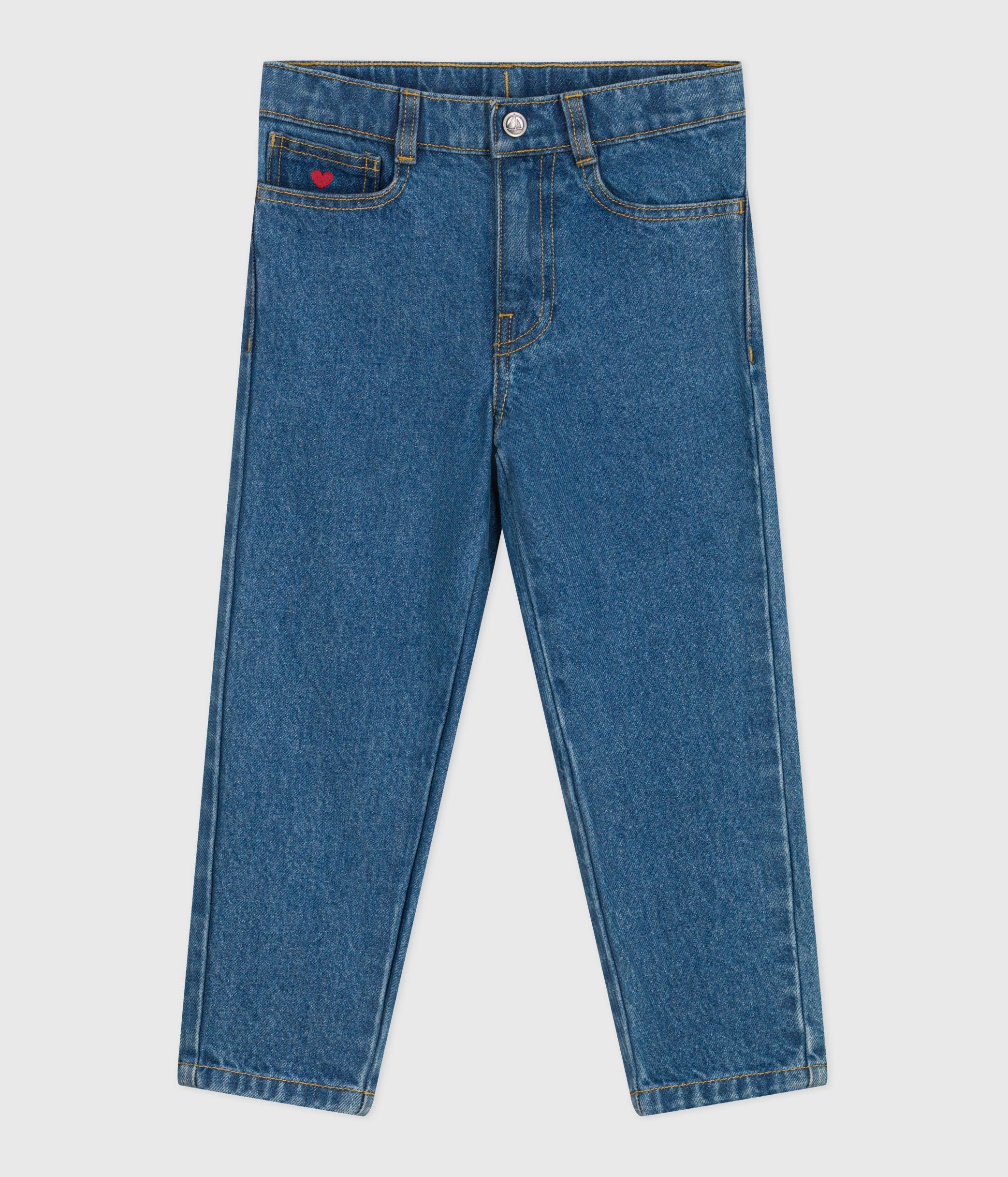 pantalon-enfant-en-denim
