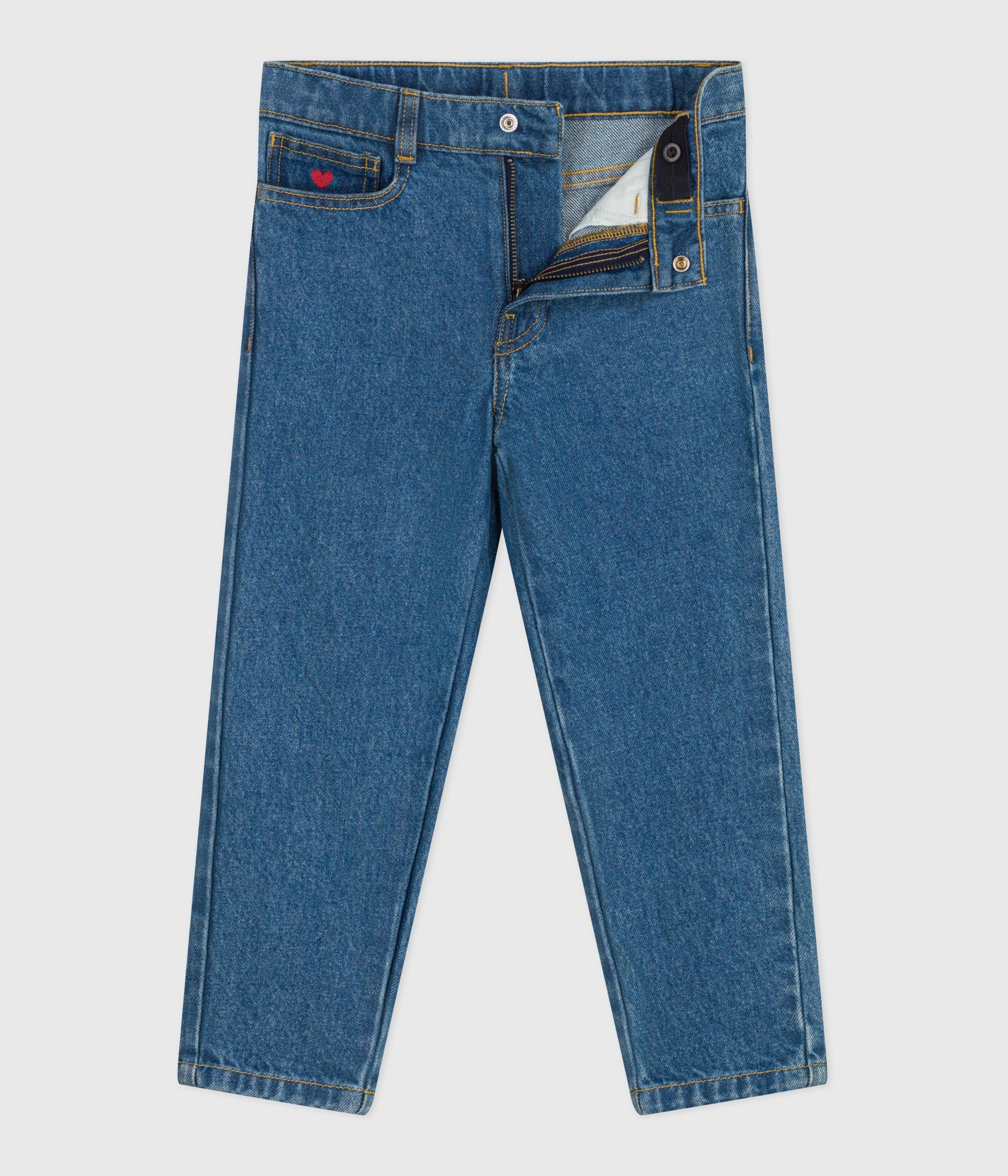 pantalon-enfant-en-denim