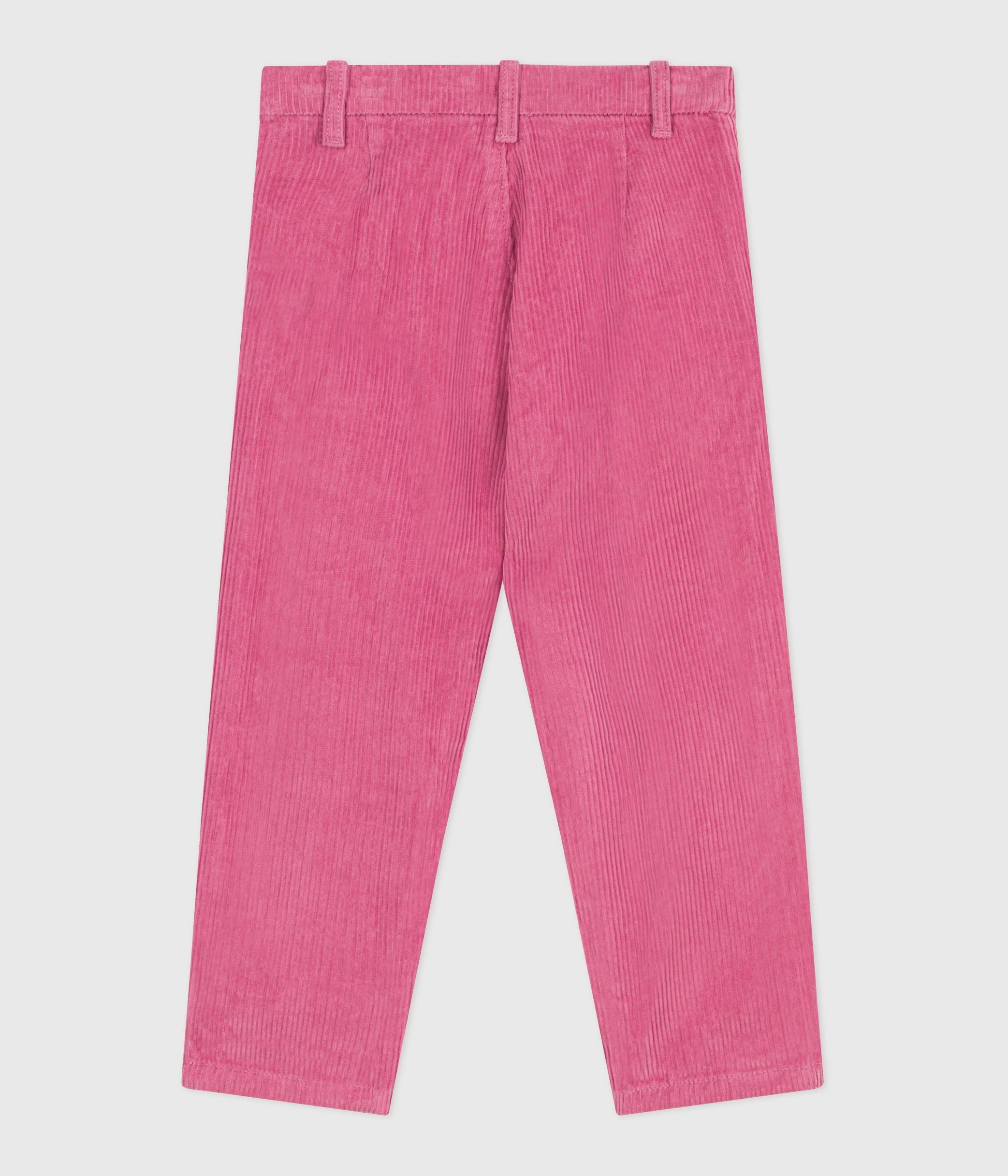 pantalon-enfant-en-velours-uni
