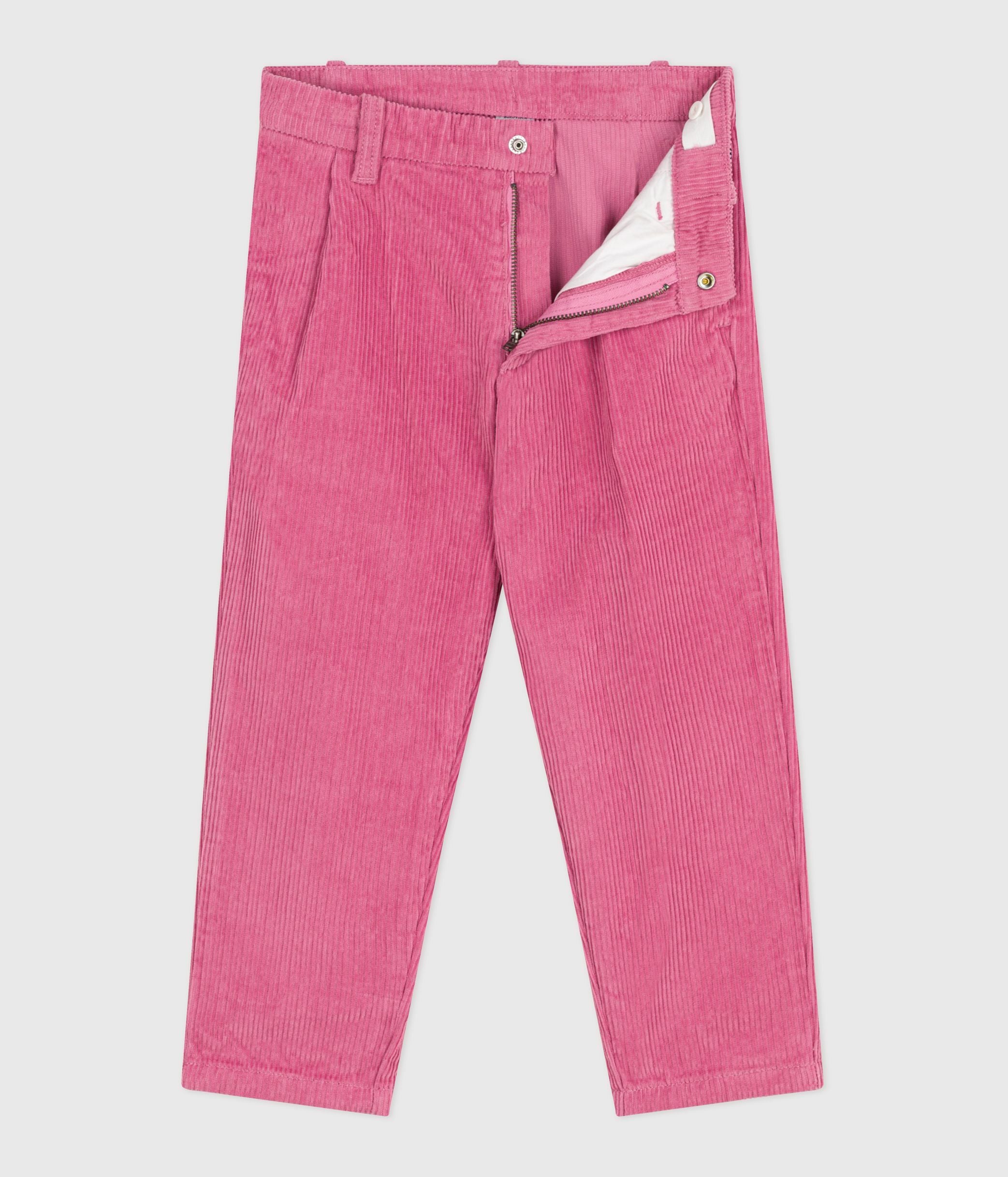 pantalon-enfant-en-velours-uni