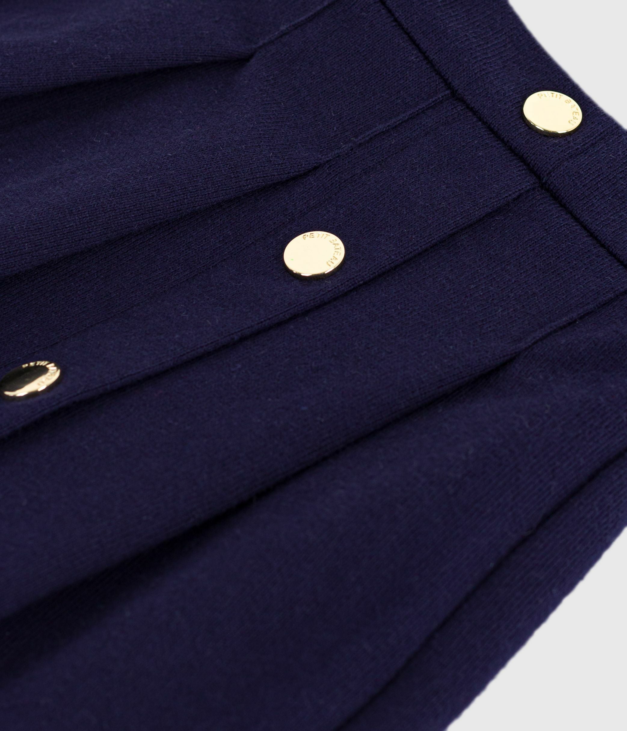 jupe-en-coton-enfant-unie