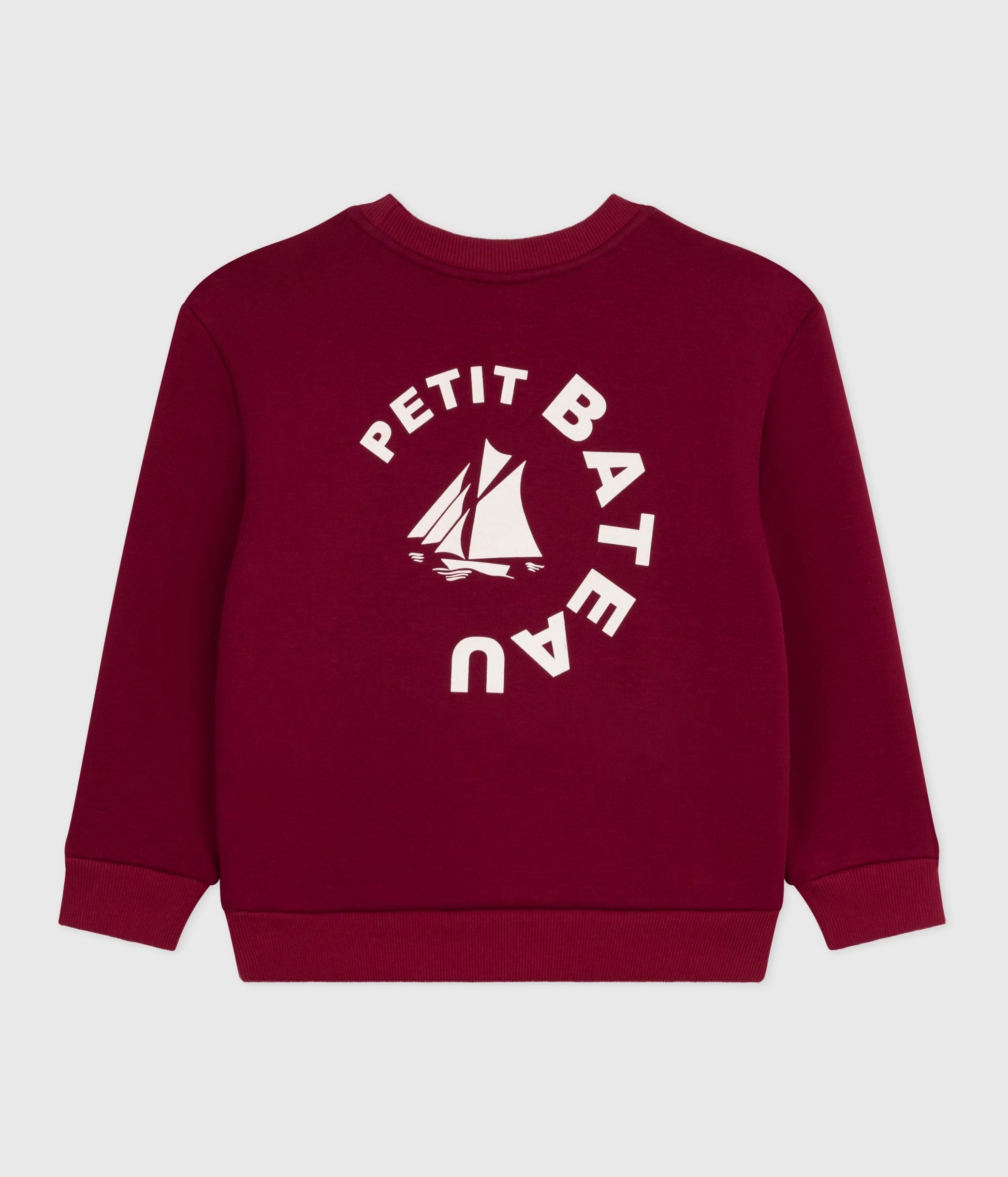 sweatshirt-enfant-en-coton-uni