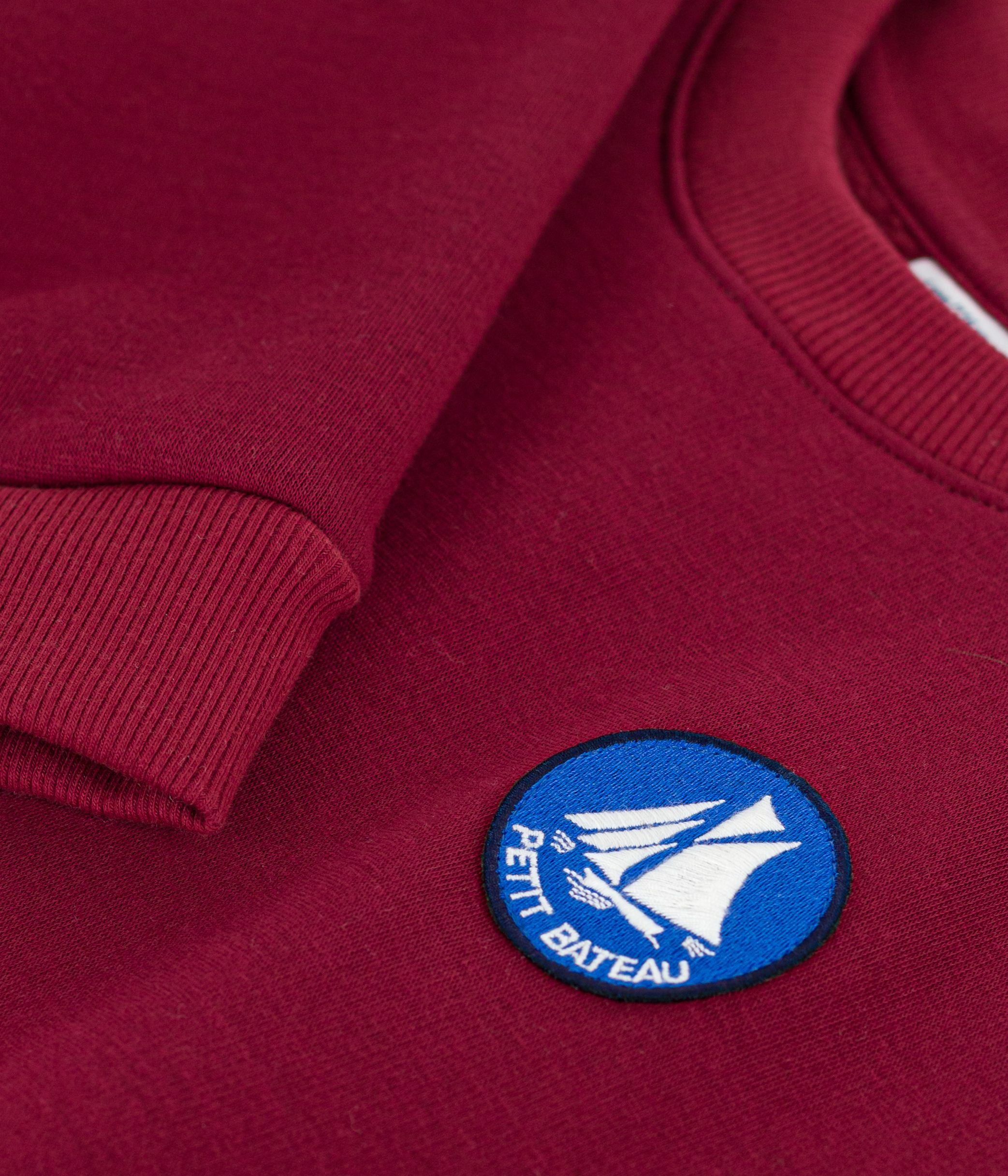 sweatshirt-enfant-en-coton-uni