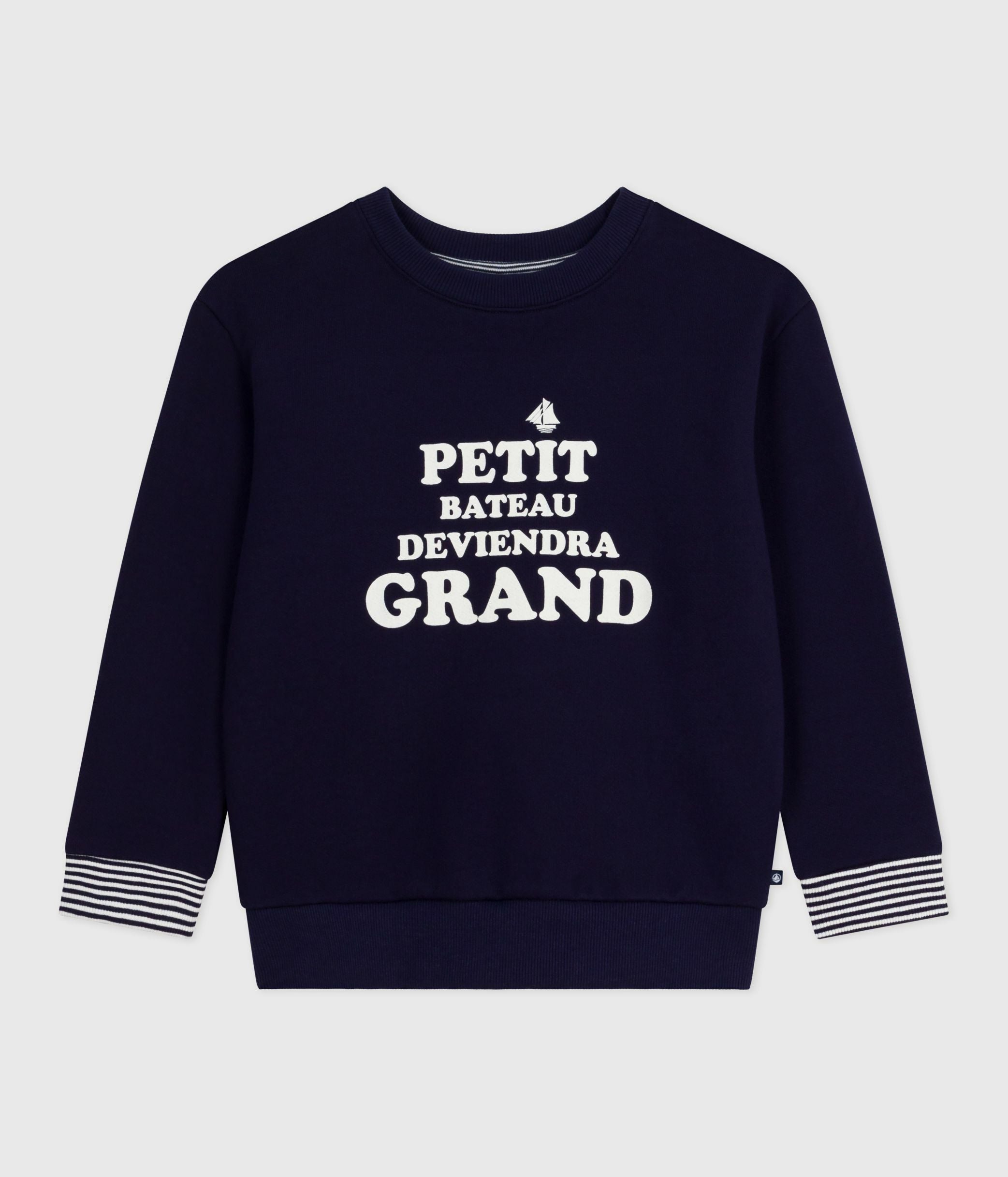 sweatshirt-enfant-en-coton-imprimé