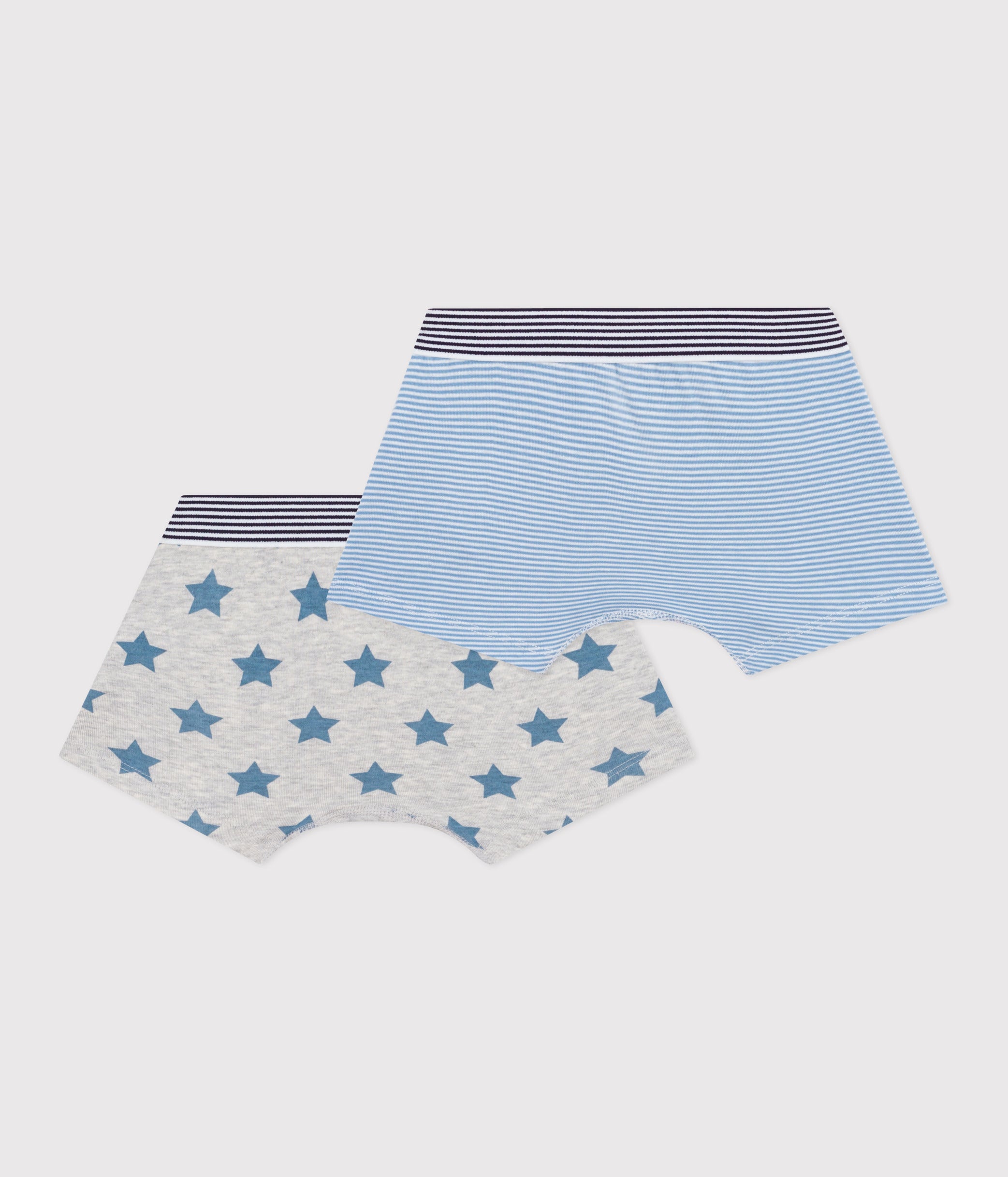 lot-de-2-boxers-enfant-en-coton-imprimé-étoiles