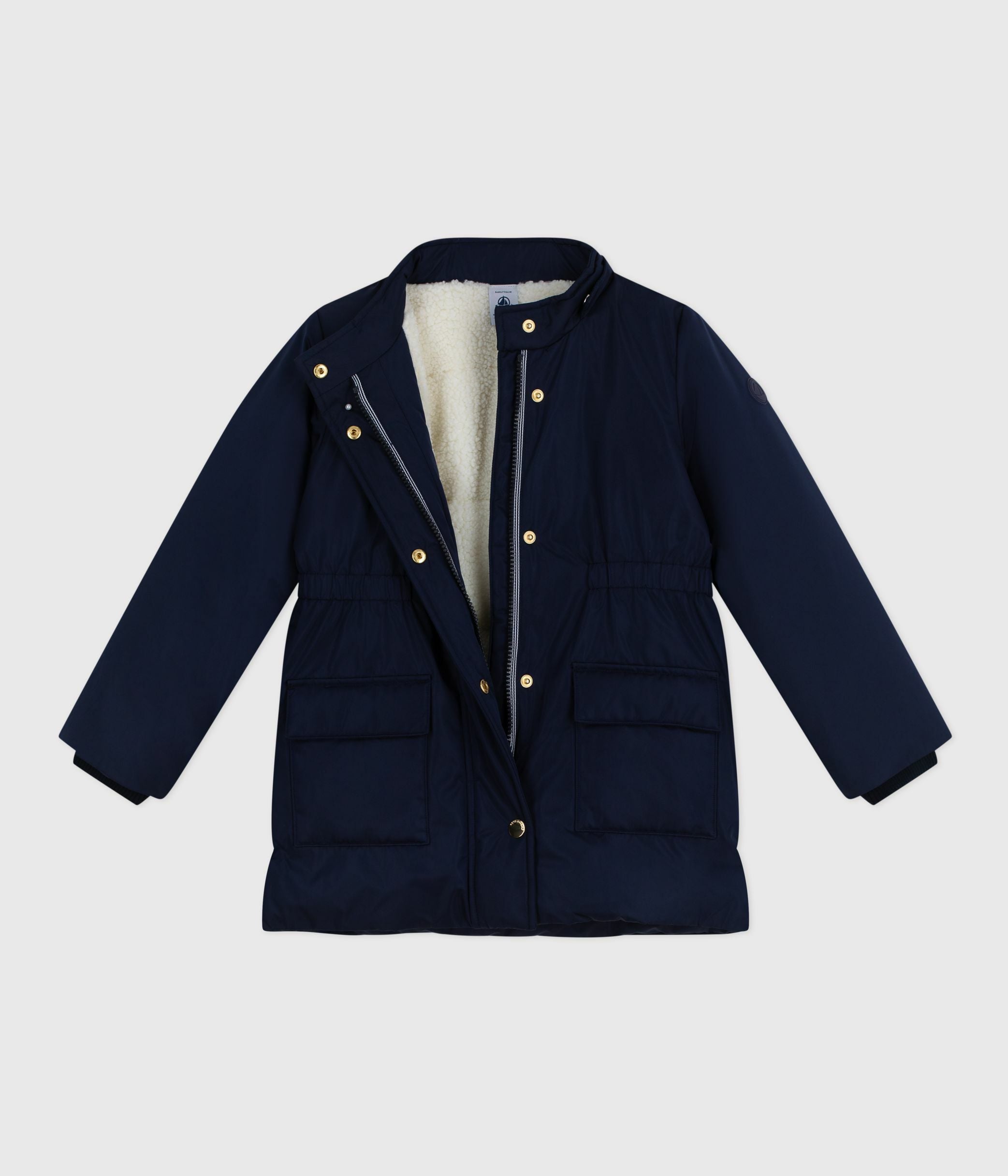 parka-enfant-mi-longue-unie