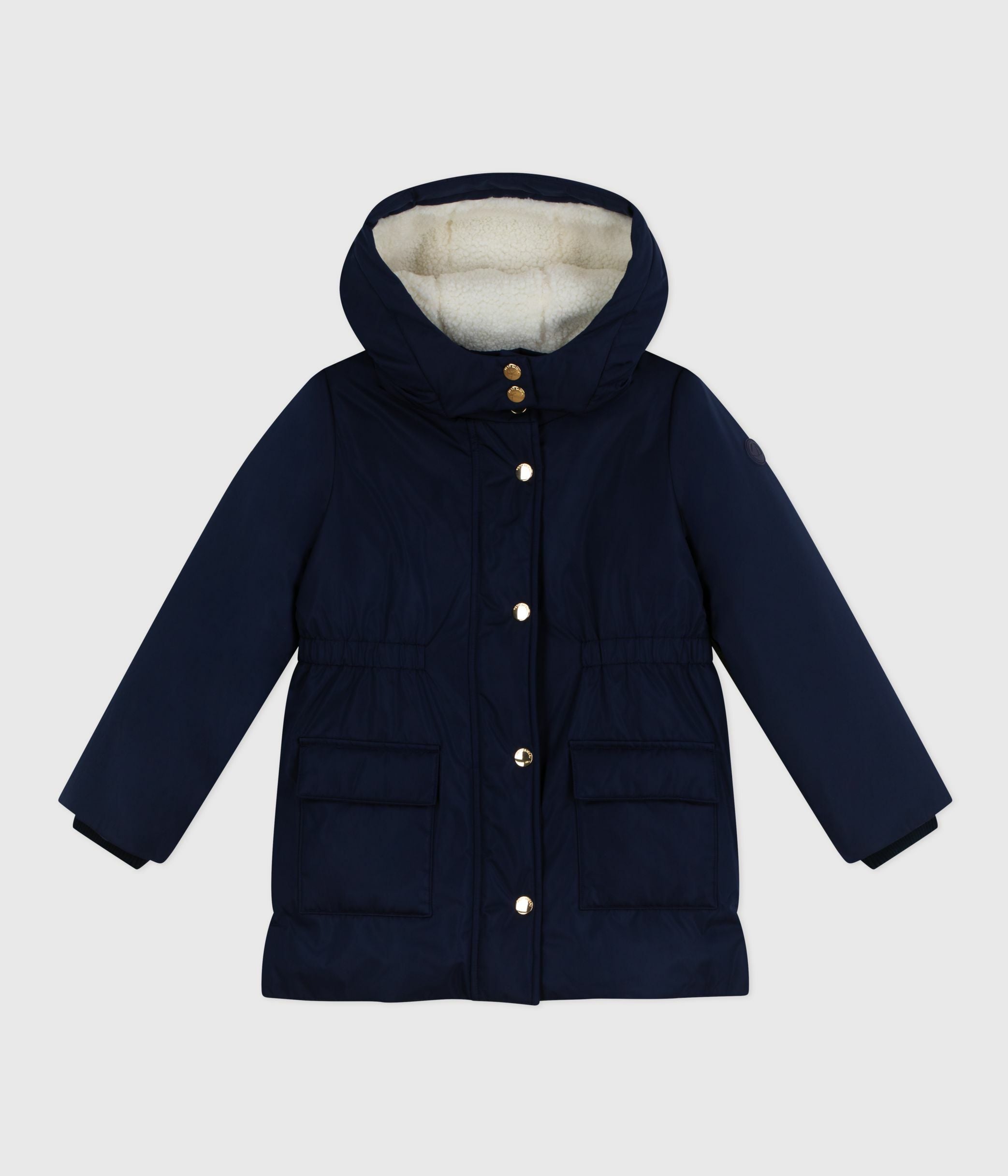 parka-enfant-mi-longue-unie