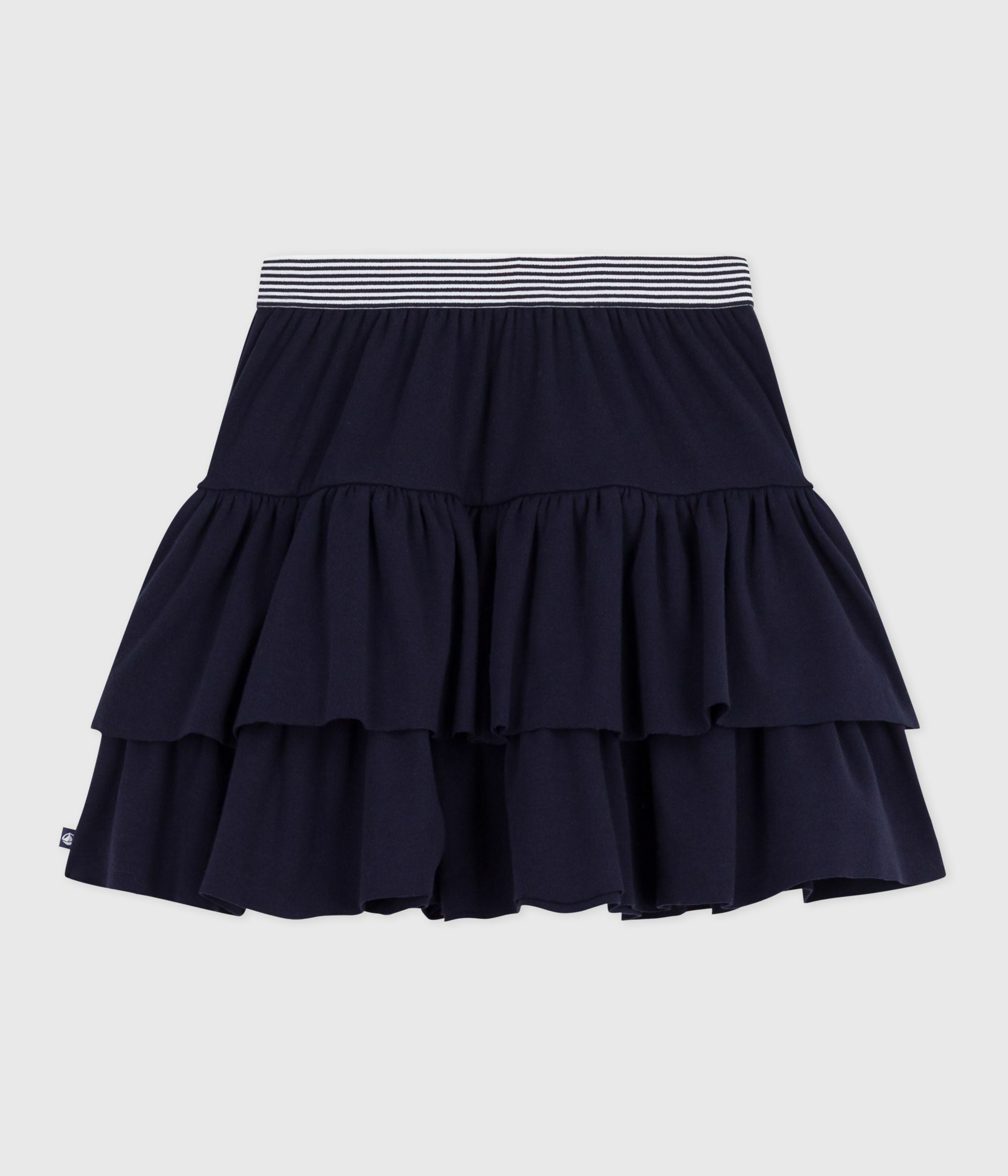jupe-en-coton-enfant-unie