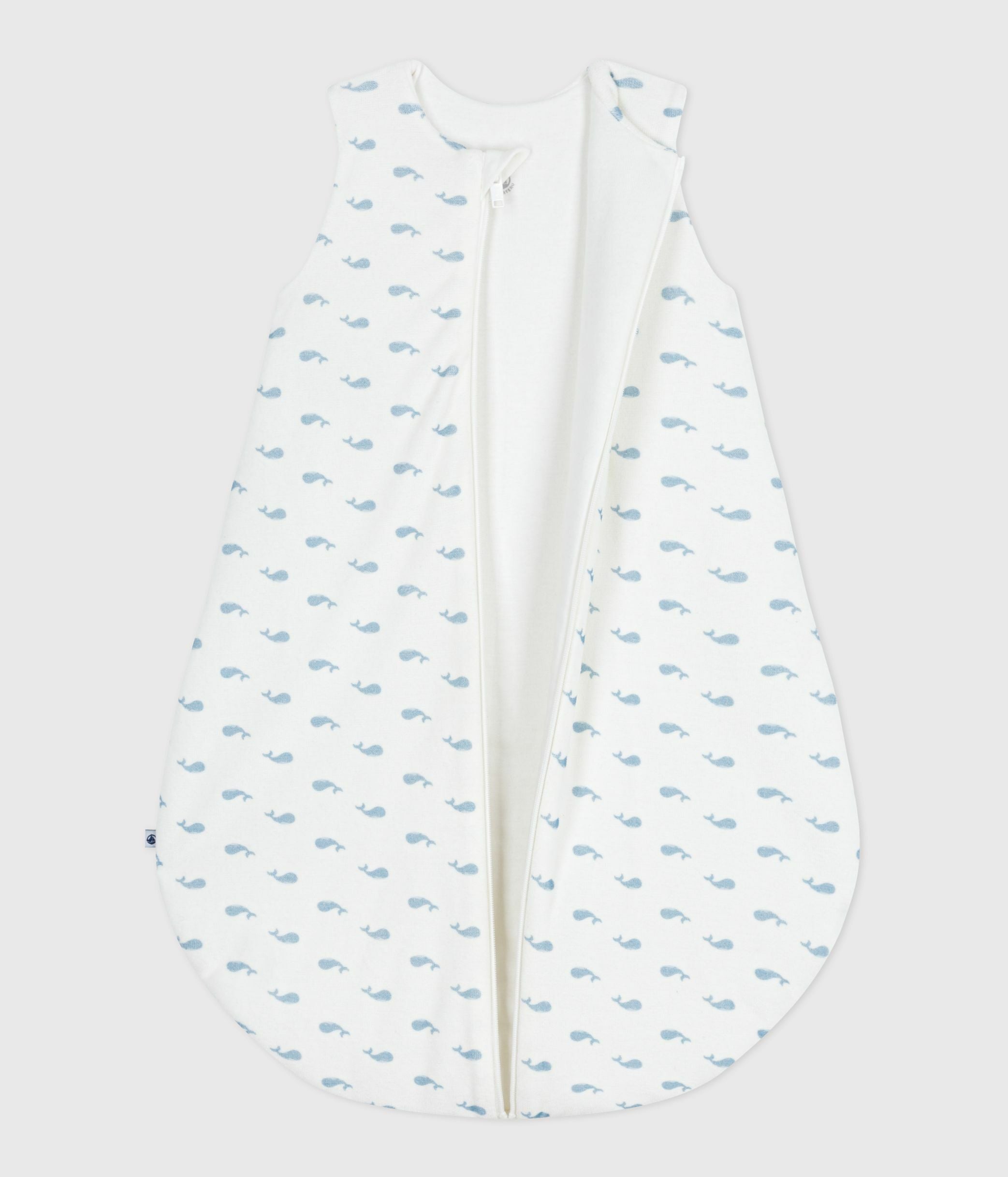 gigoteuse-tog-3-bébé-en-velours-imprimé-baleines