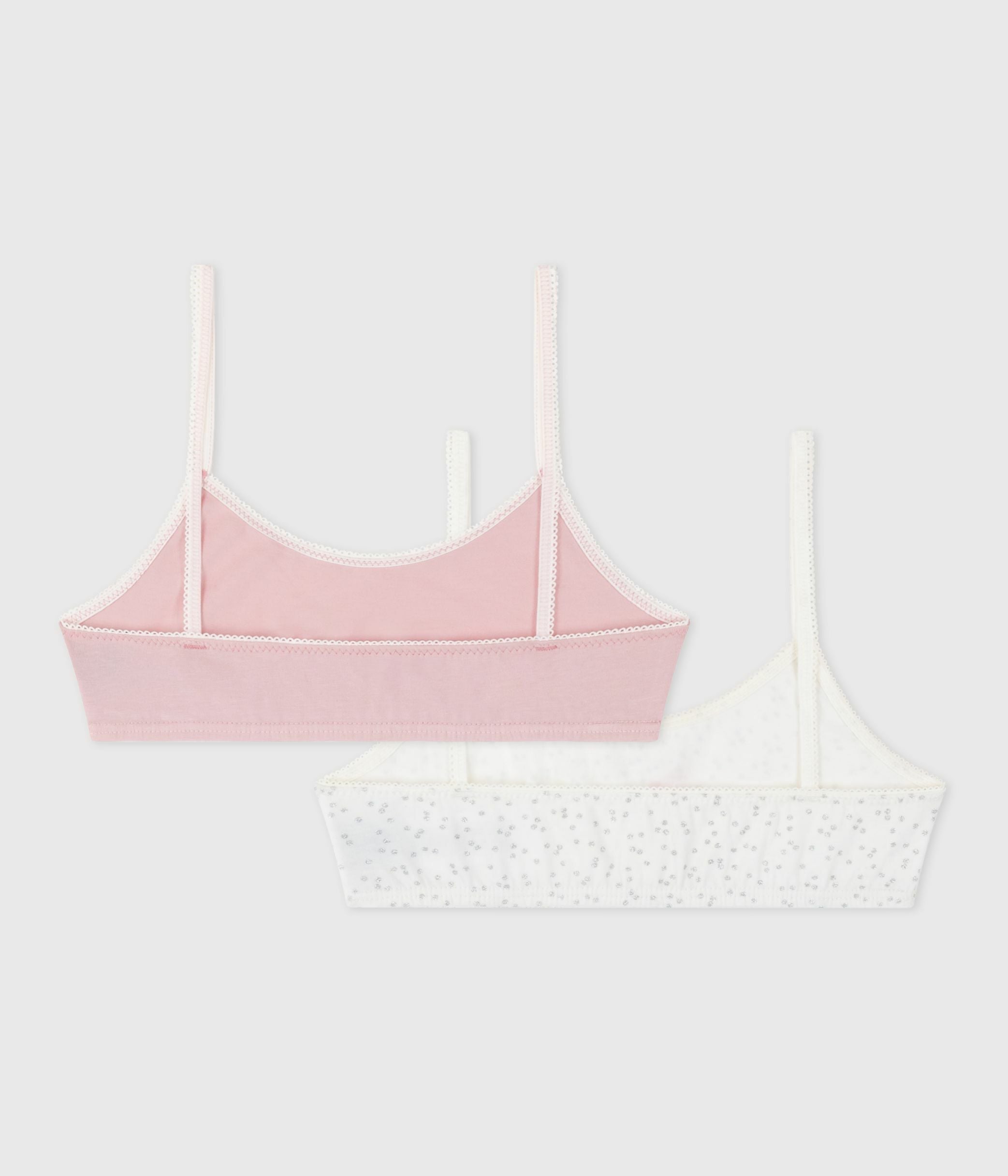 lot-de-2-brassières-enfant-en-coton-et-élasthanne