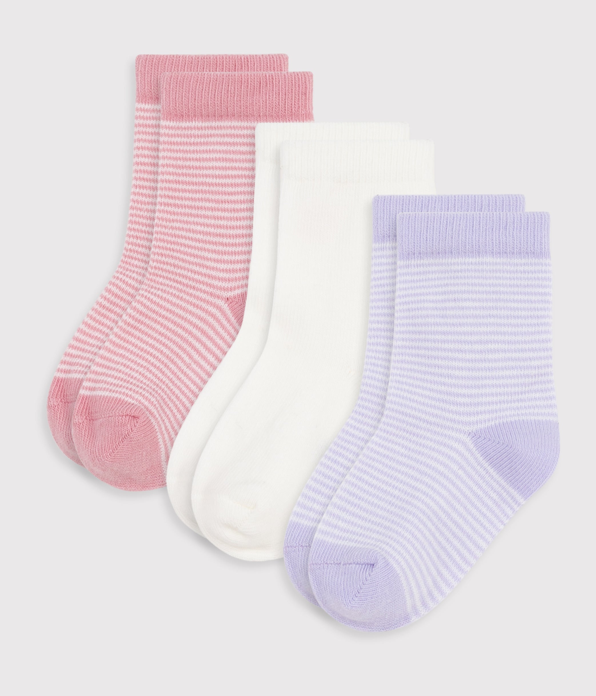 lot-de-3-paires-de-chaussettes-bébé-en-coton-milleraie