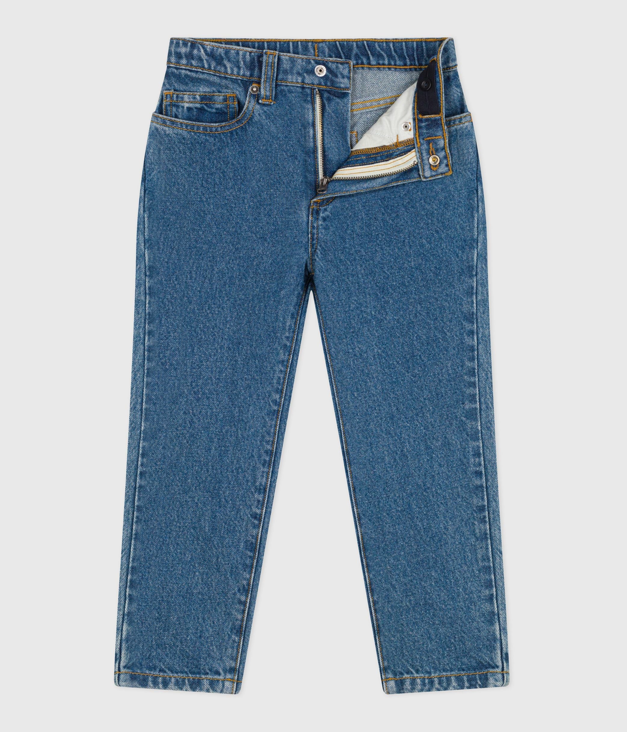 pantalon-enfant-en-denim