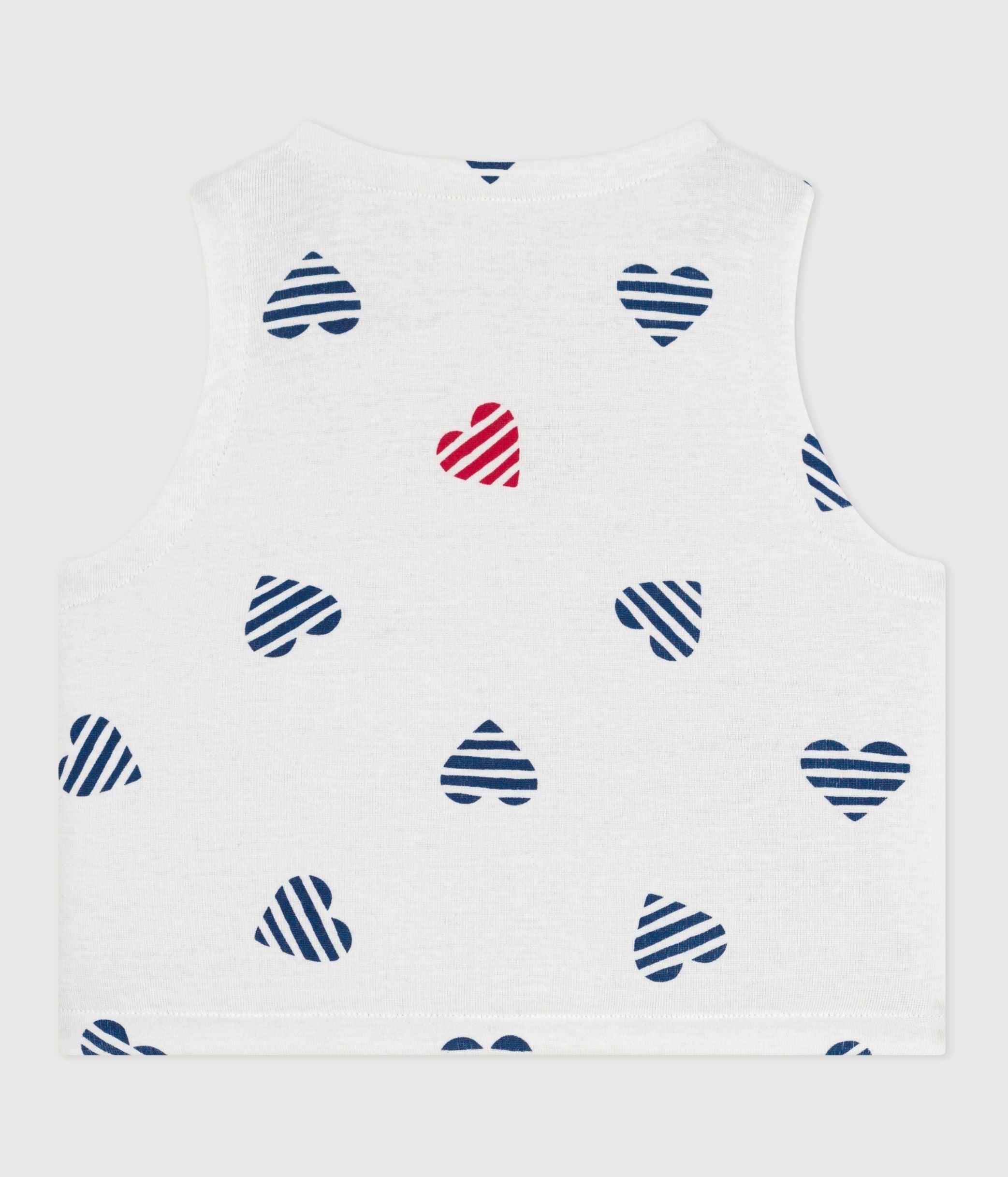 gilet-sans-manche-réversible-bébé-en-coton-imprimé