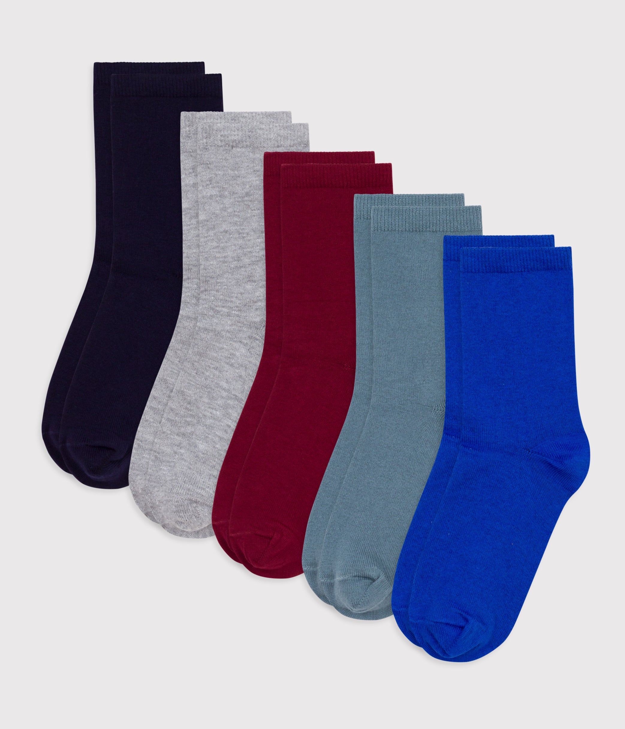lot-de-5-paires-de-chaussettes-enfant-unies-en-coton
