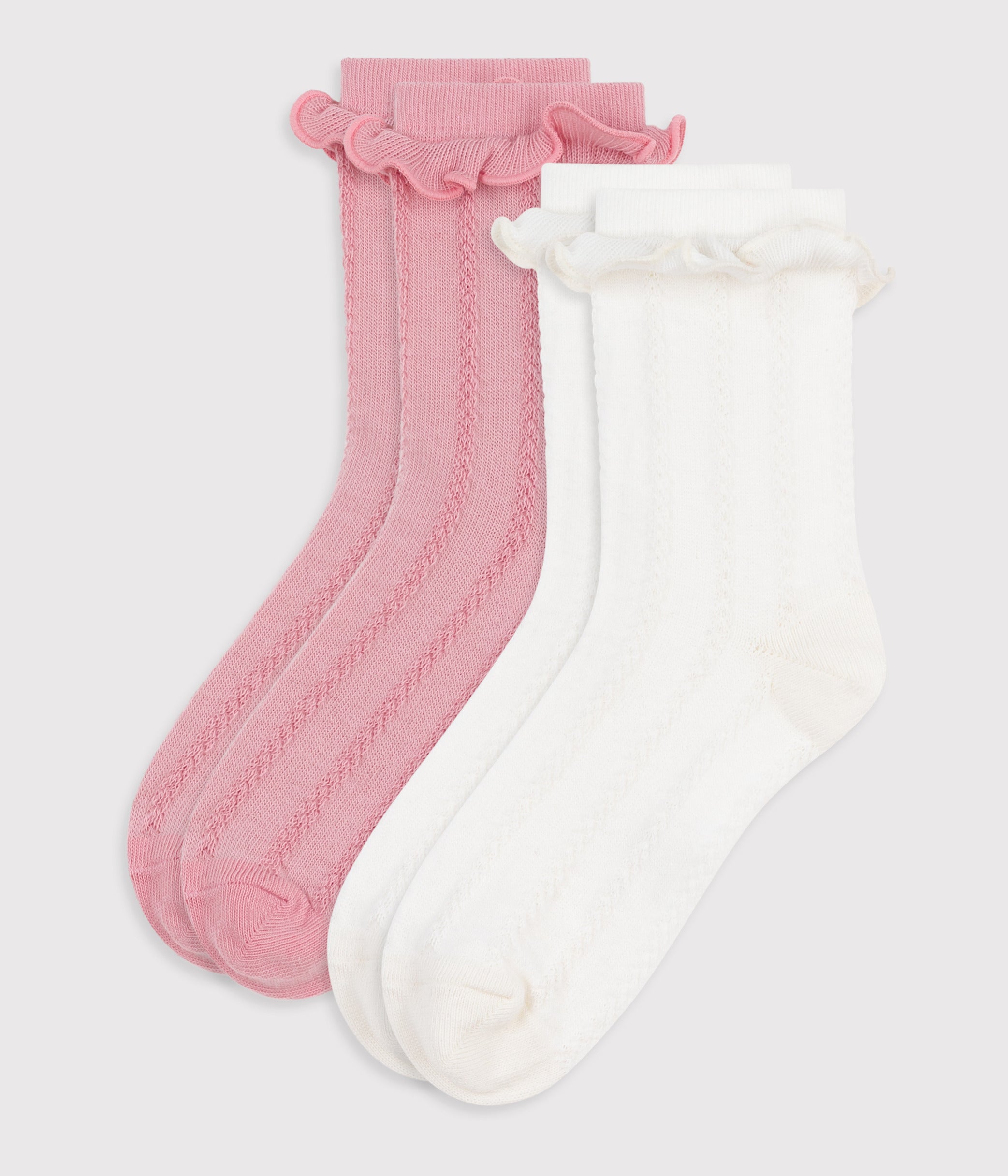 lot-de-2-paires-de-chaussettes-enfant-en-coton