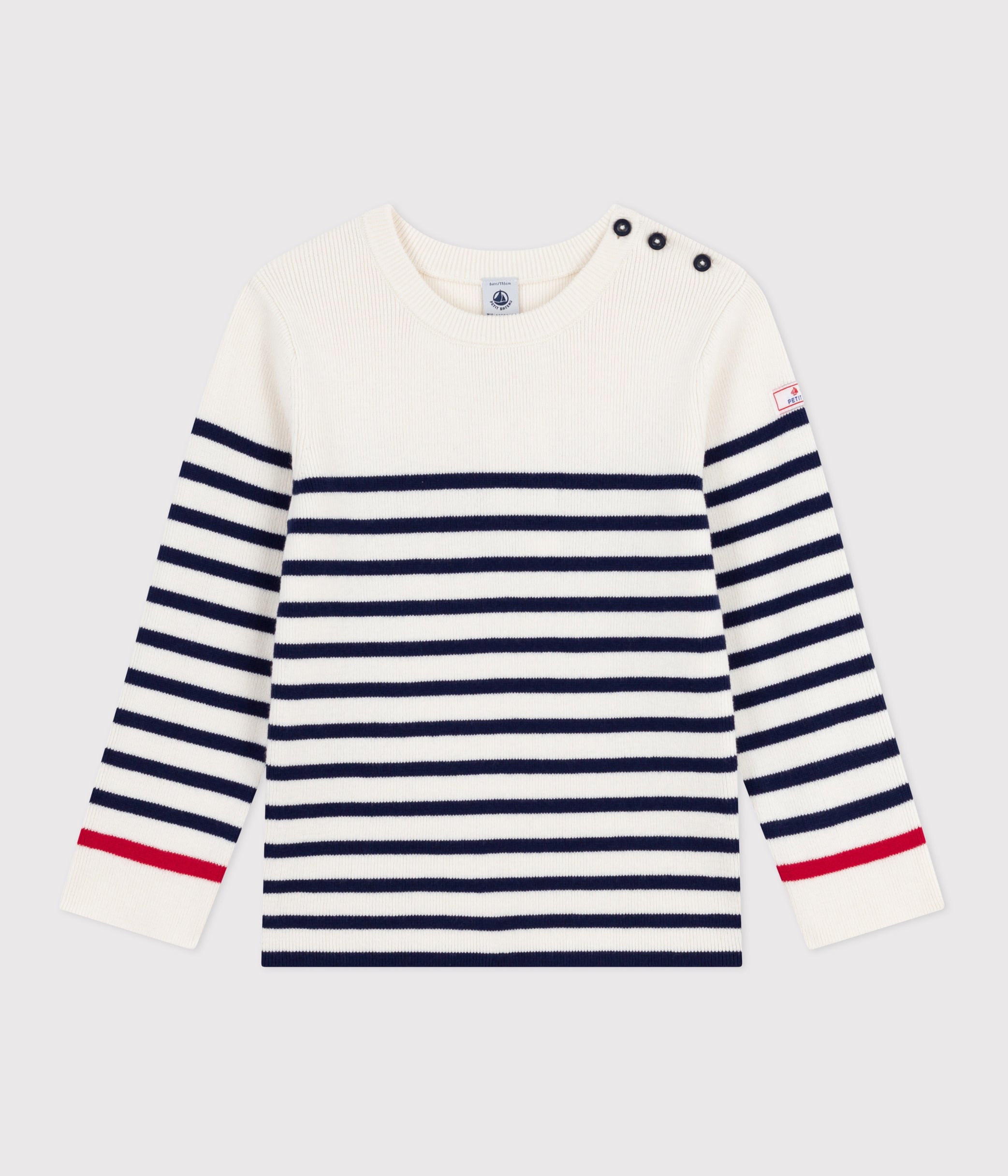 pull-enfant-en-laine-et-coton-à-rayures