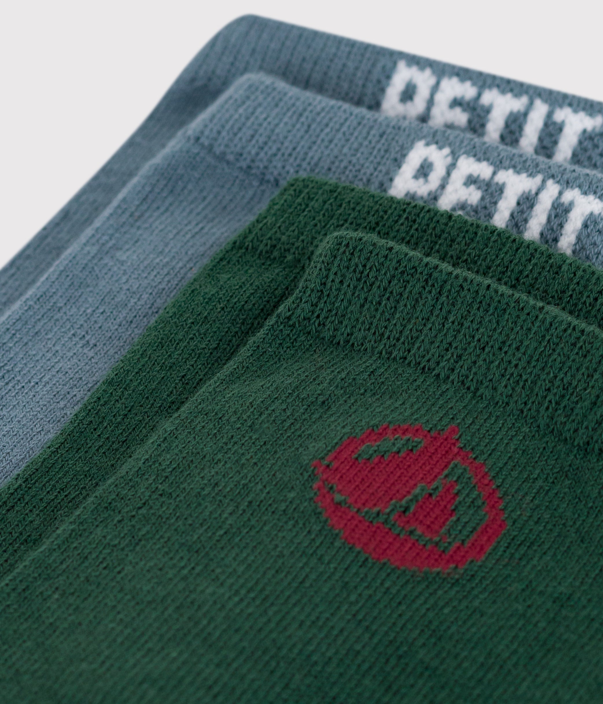 lot-de-2-paires-de-chaussettes-enfant-en-coton-logo