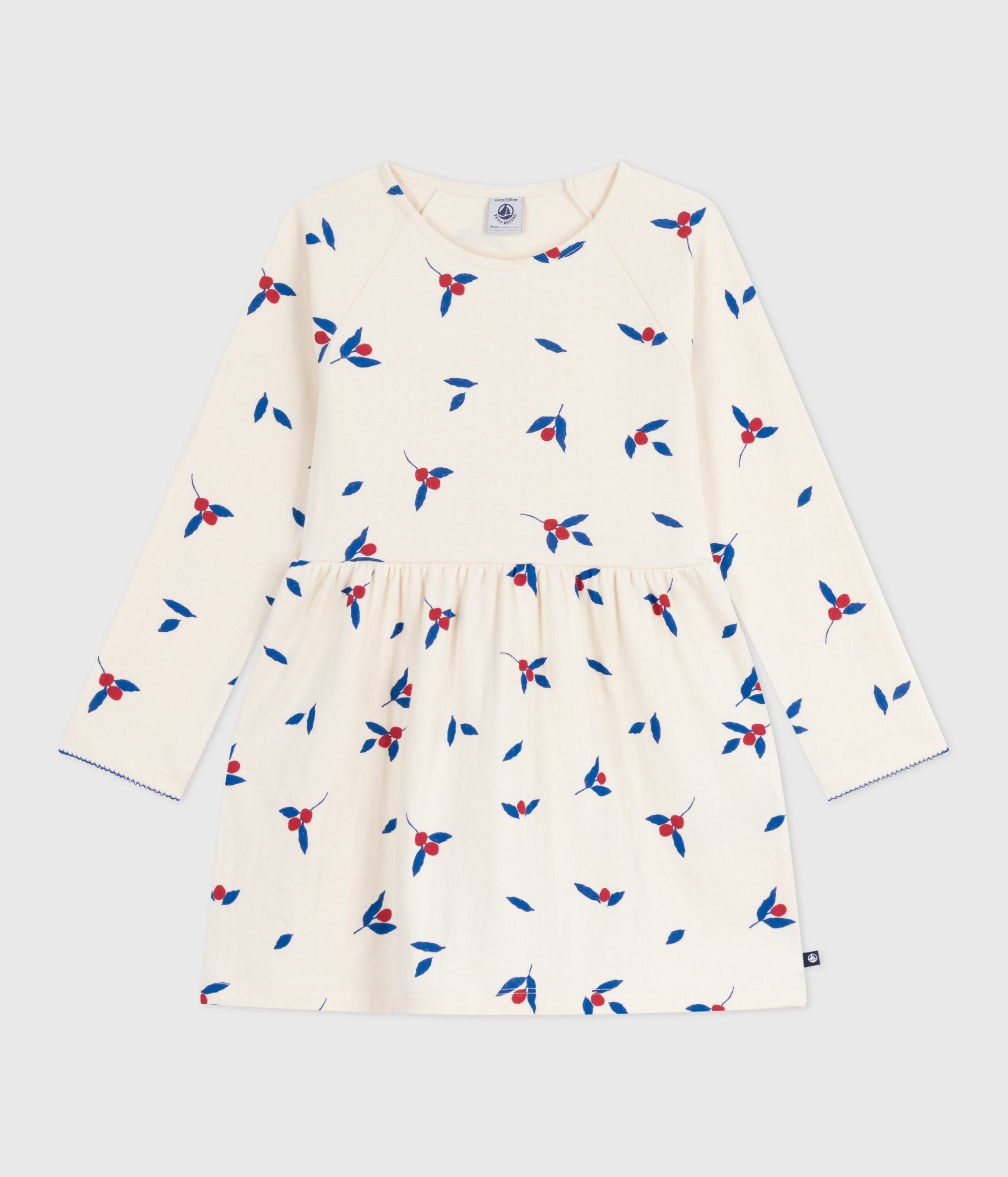 robe-enfant-manches-longues-en-coton