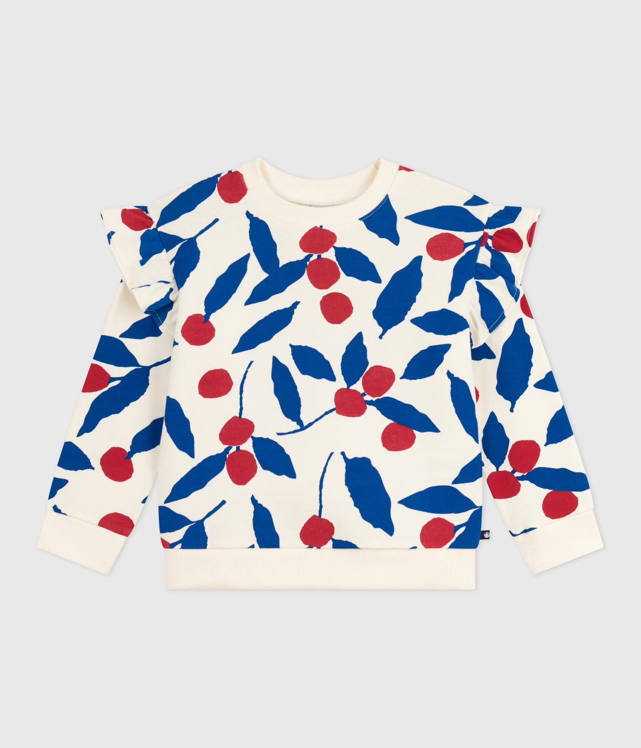 sweatshirt-enfant-en-coton-imprimé