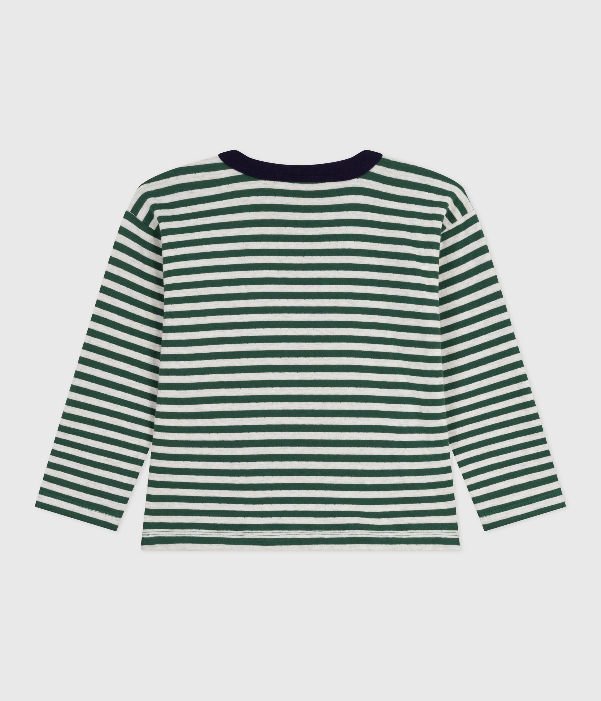 tee-shirt-enfant-manches-longues-en-coton-rayé