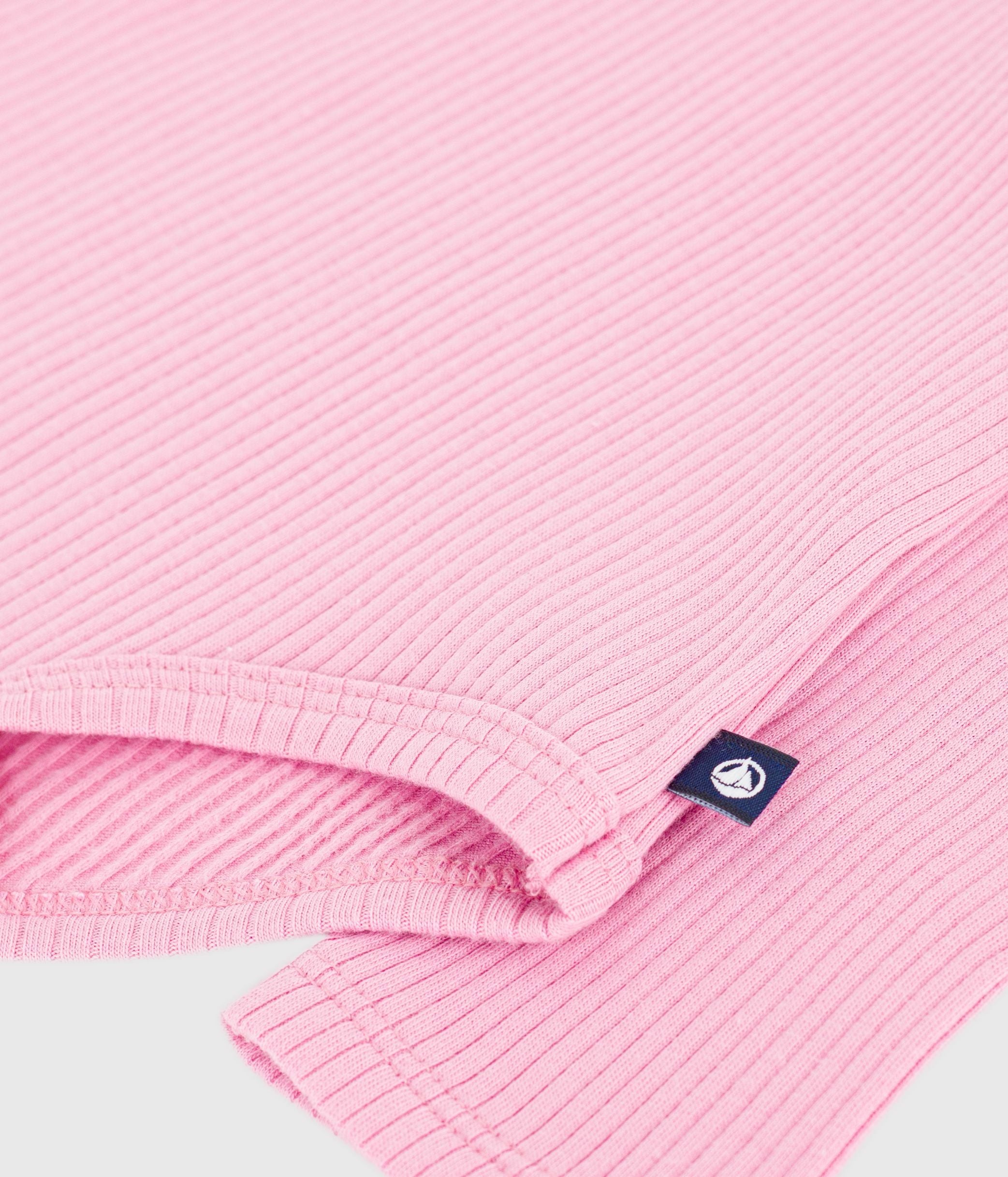 body-bébé-col-roulé-en-coton-uni
