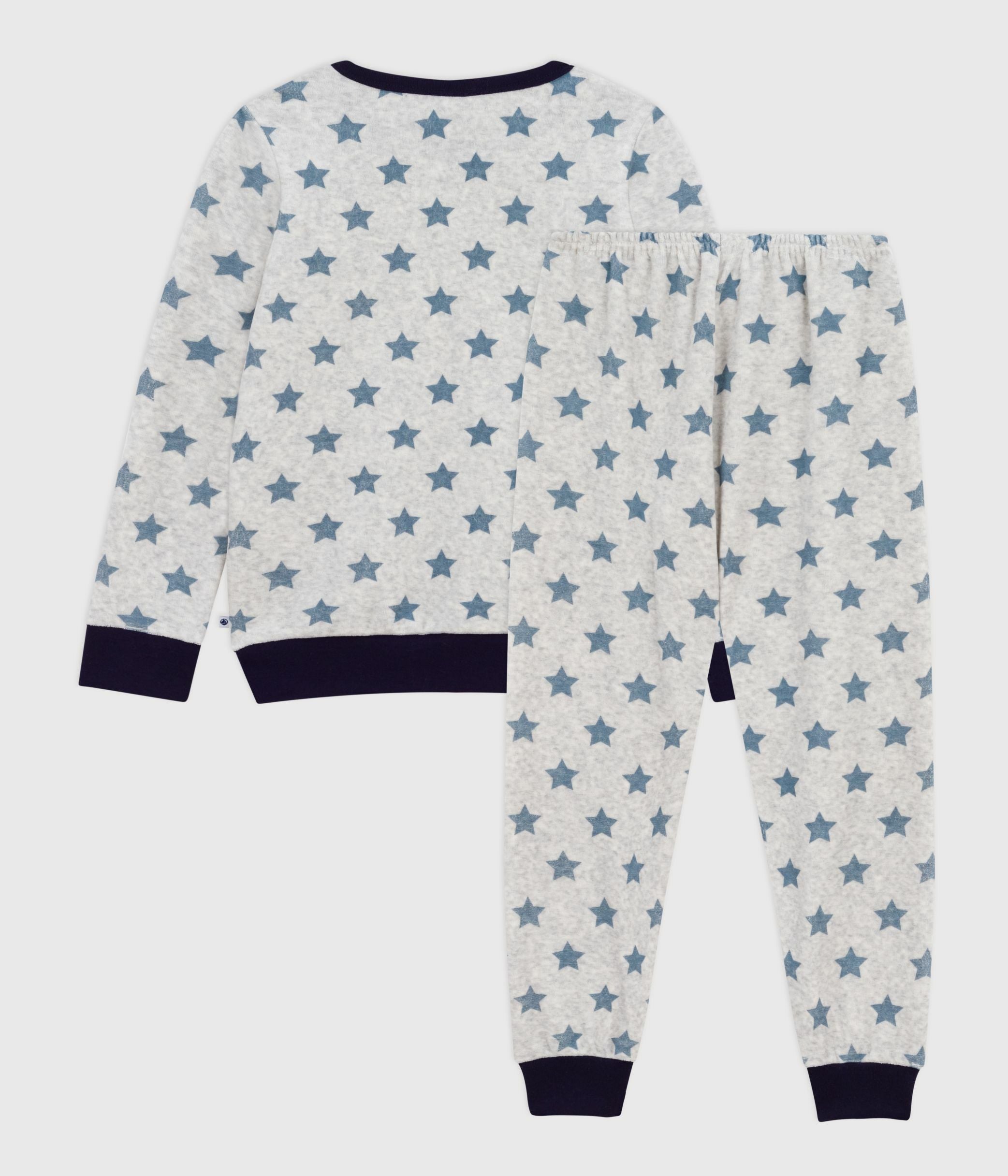 pyjama-enfant-en-velours-imprimé-etoiles