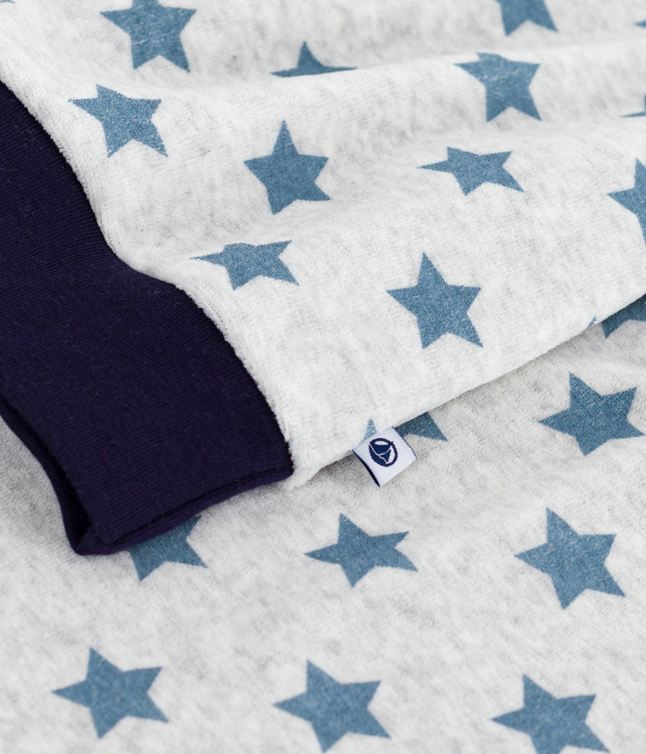 pyjama-enfant-en-velours-imprimé-etoiles