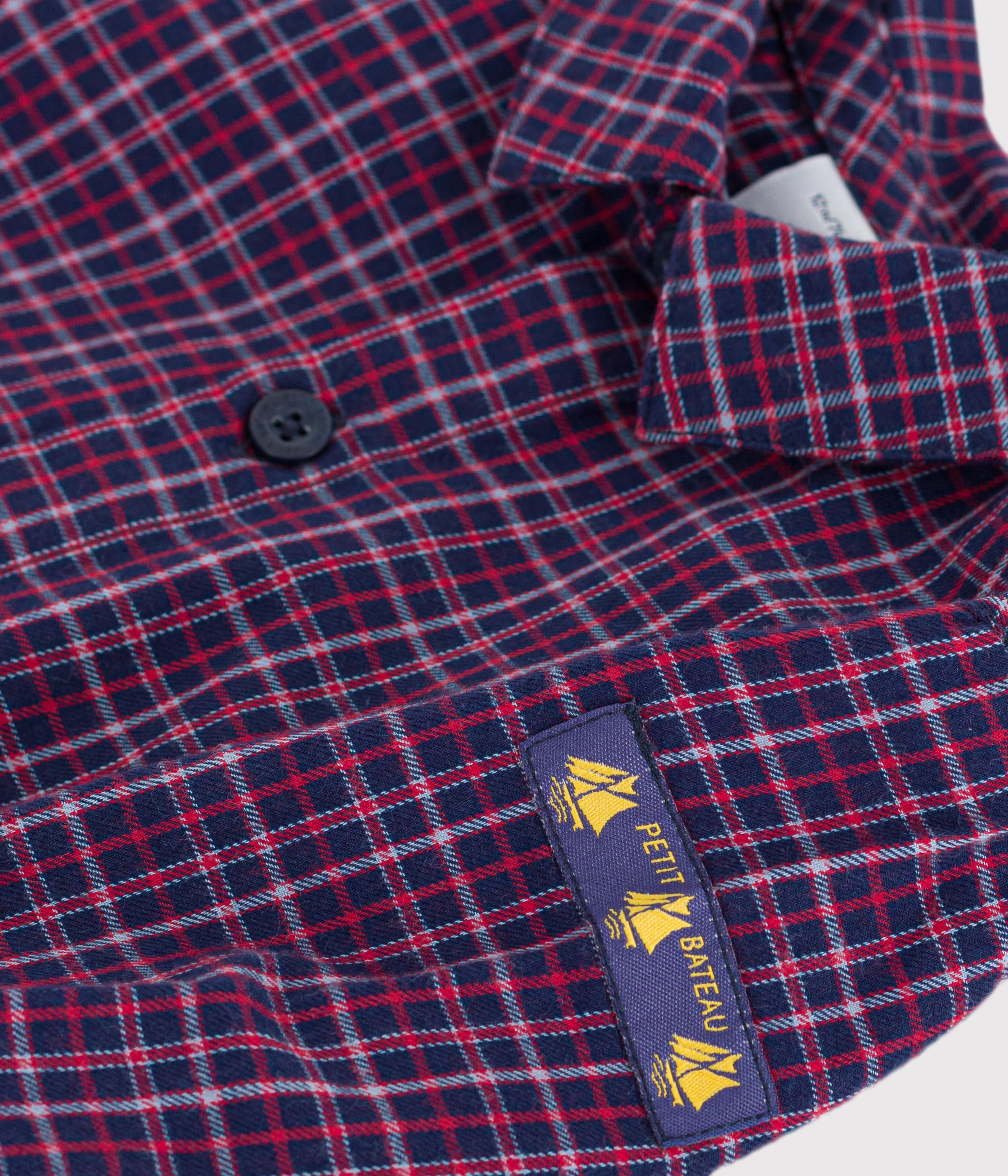 chemise-bébé-en-flanelle-à-carreaux
