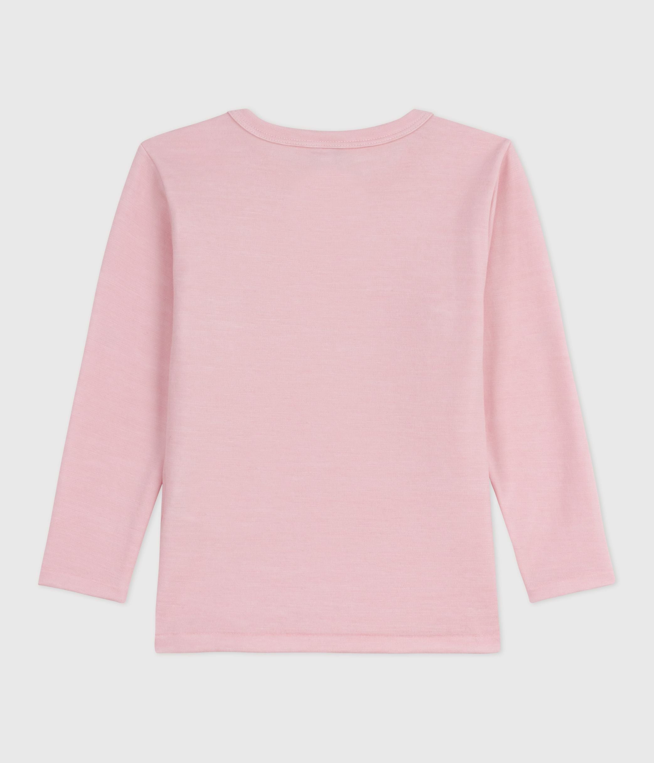 tee-shirt-enfant-en-laine-et-coton-manches-longues-uni