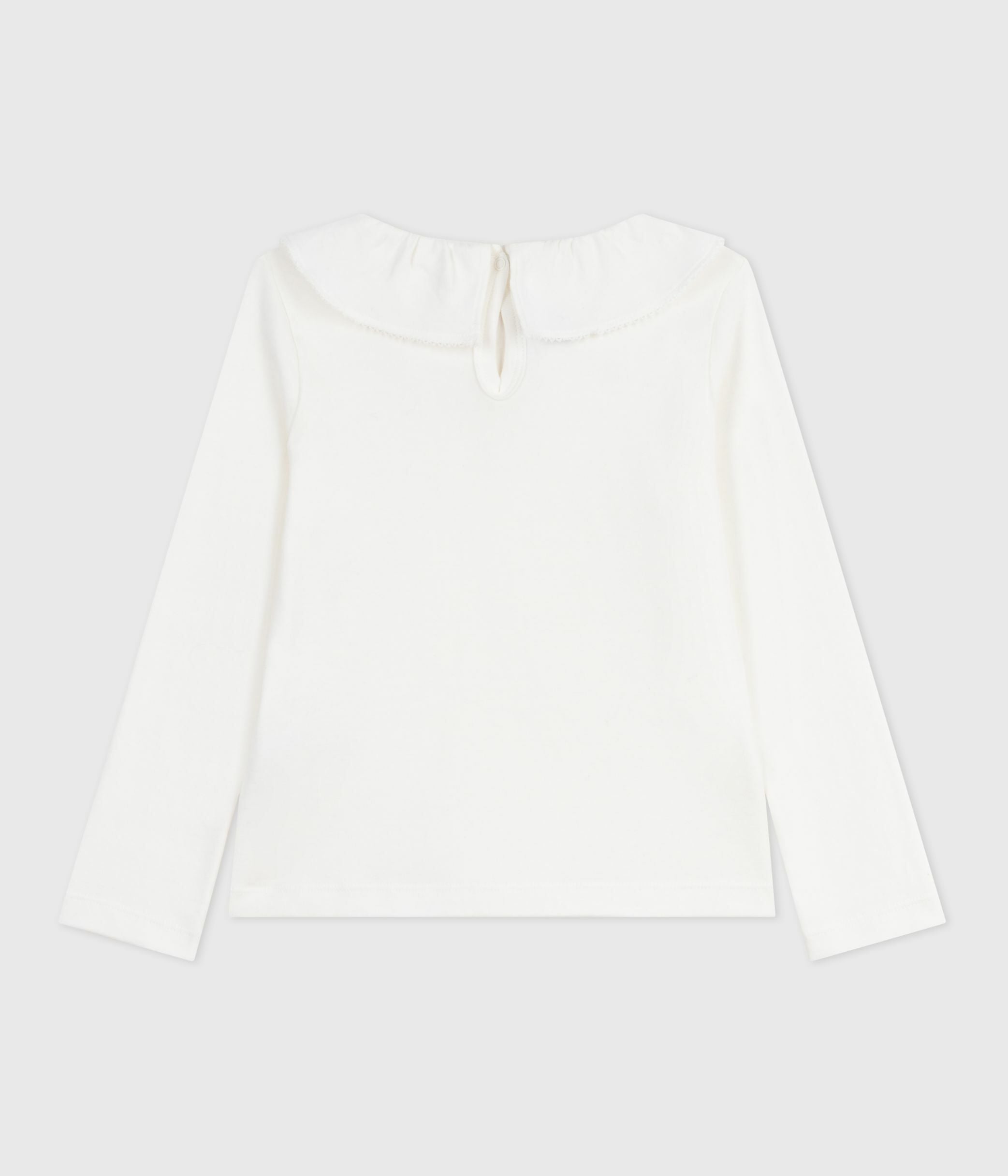 tee-shirt-enfant-manches-longues-en-coton-uni