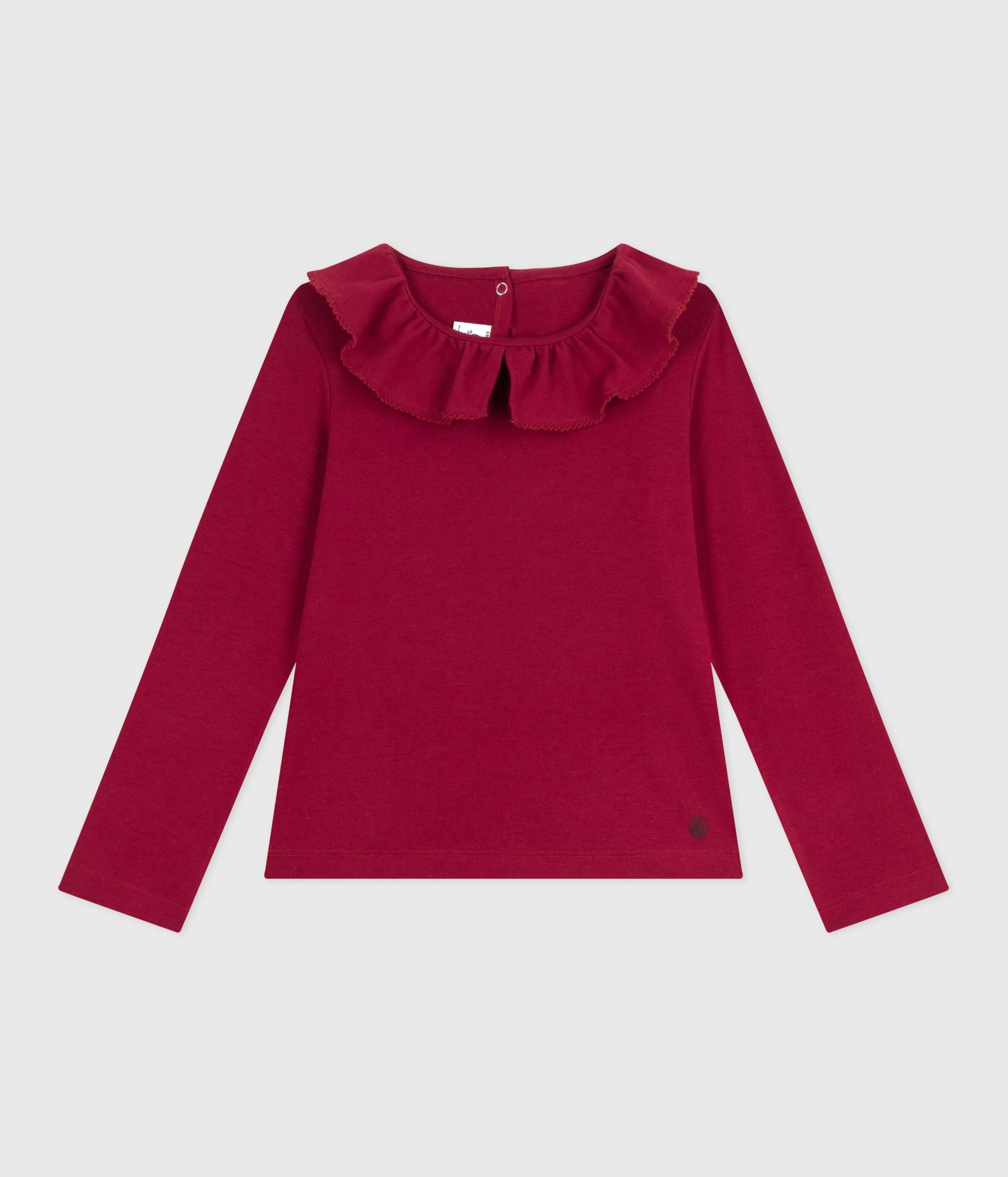 tee-shirt-enfant-manches-longues-en-coton-uni