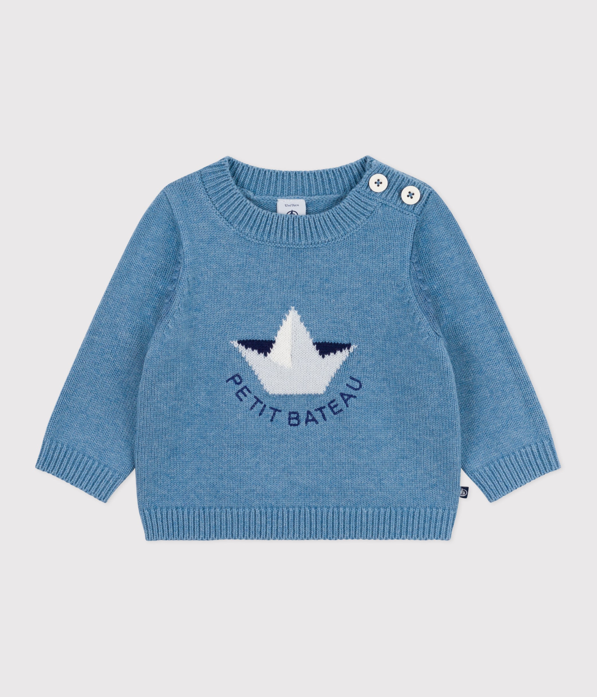 pull-bébé-en-laine-et-coton-à-motif-bateau